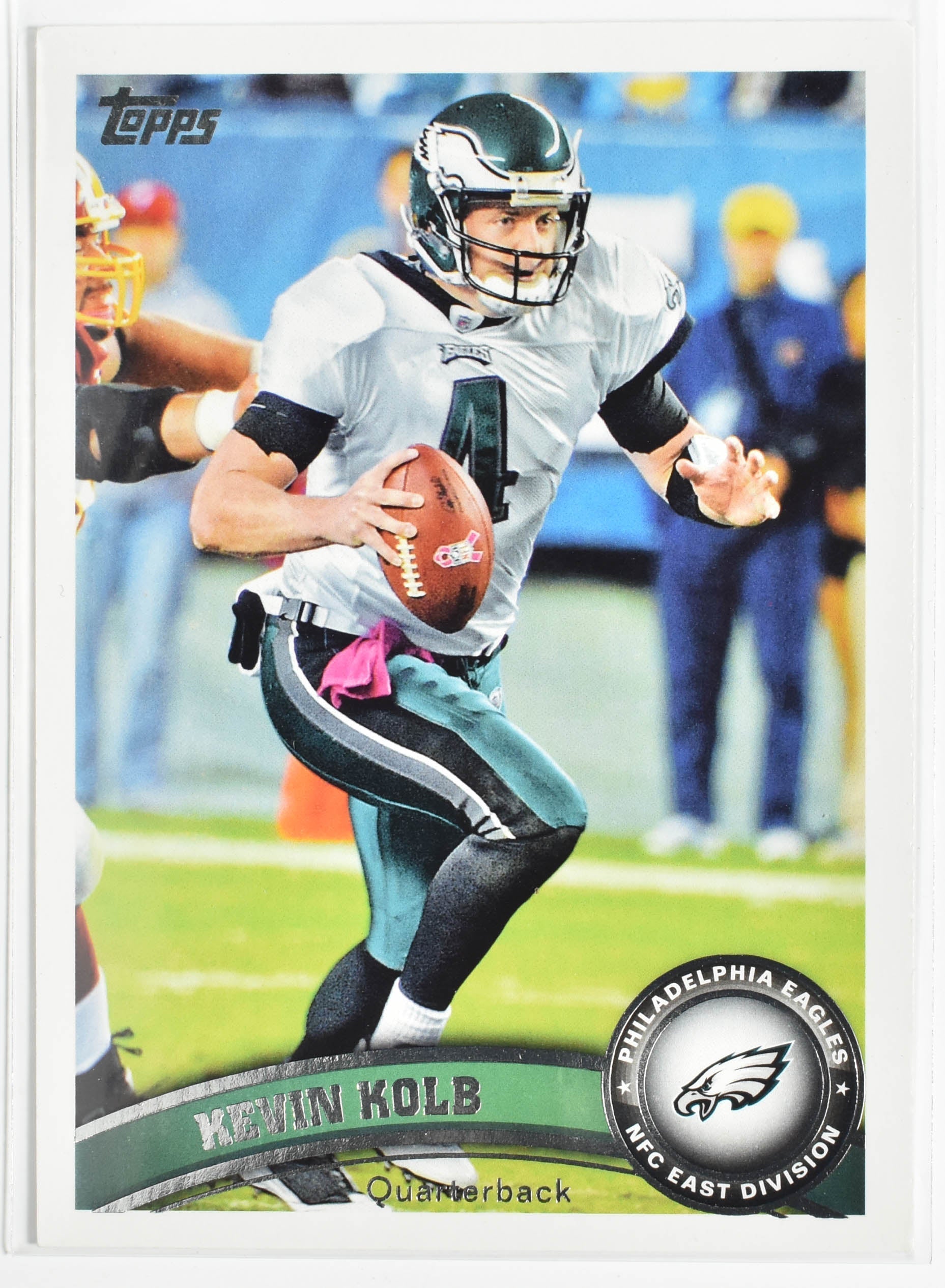 Kevin Kolb 179 Topps 2011 Eagles Football Card