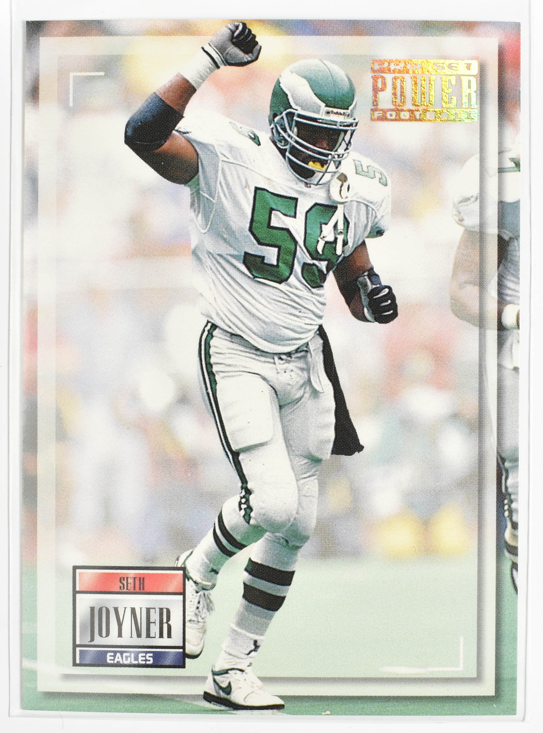 Seth Joyner 059 Pro Set Power 1993 Eagles Football Card