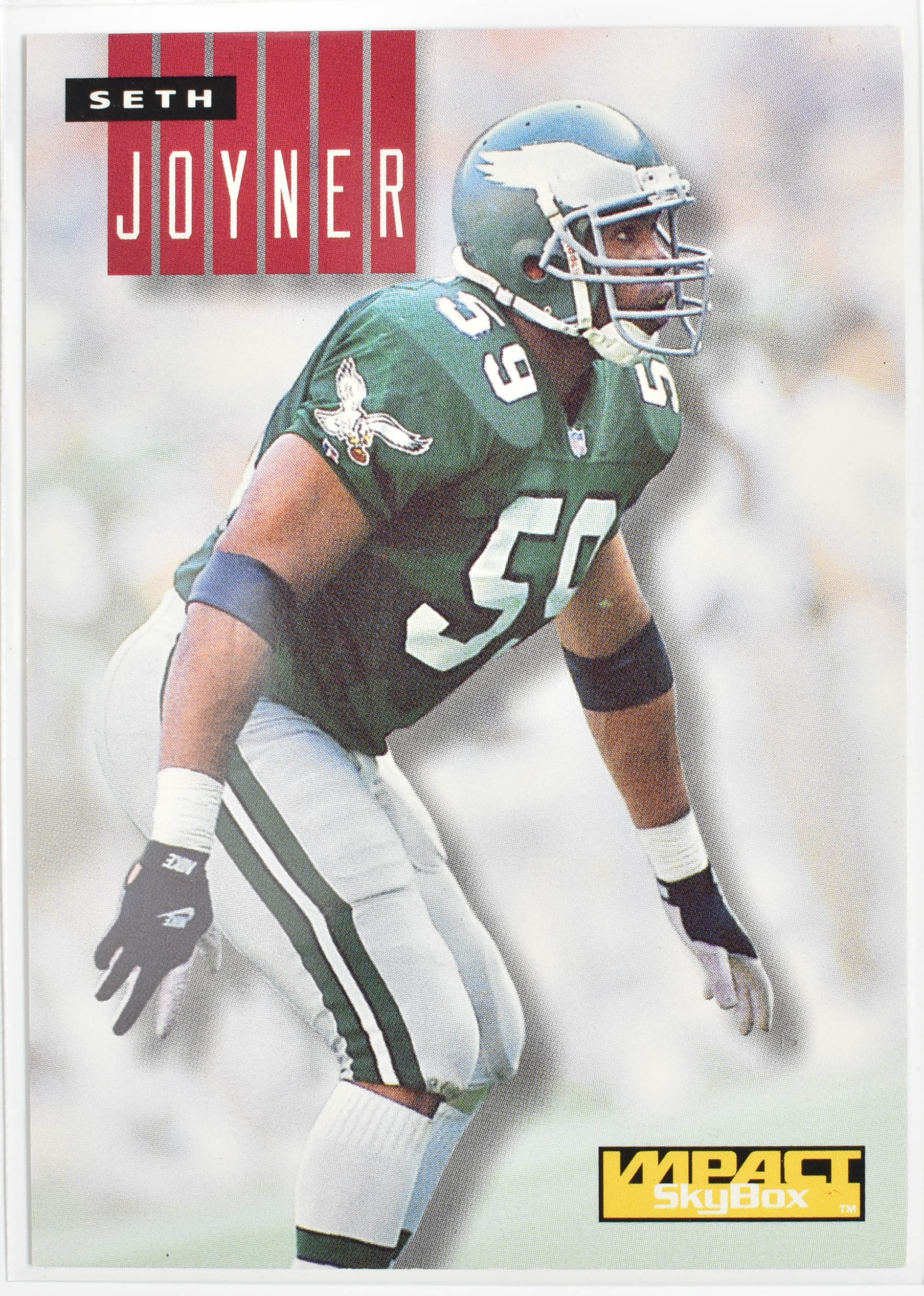 Seth Joyner 206 Impact Skybox 1994 Eagles Football Card