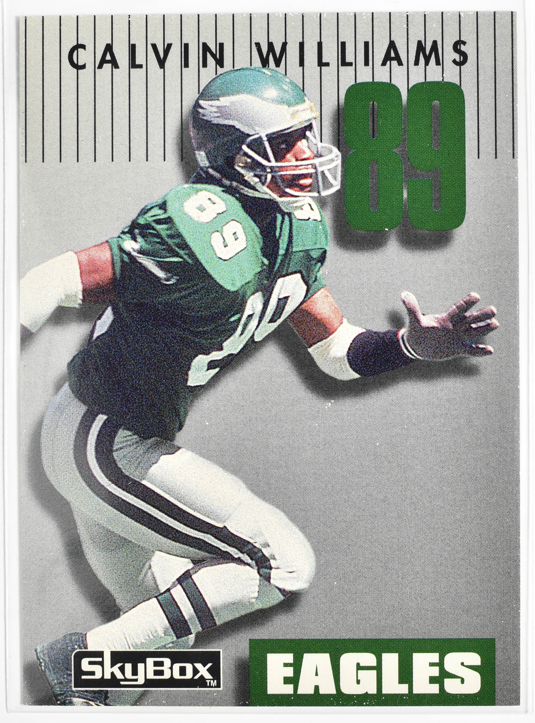 Calvin Williams 112 Skybox 1992 Primetime Eagles Football Card