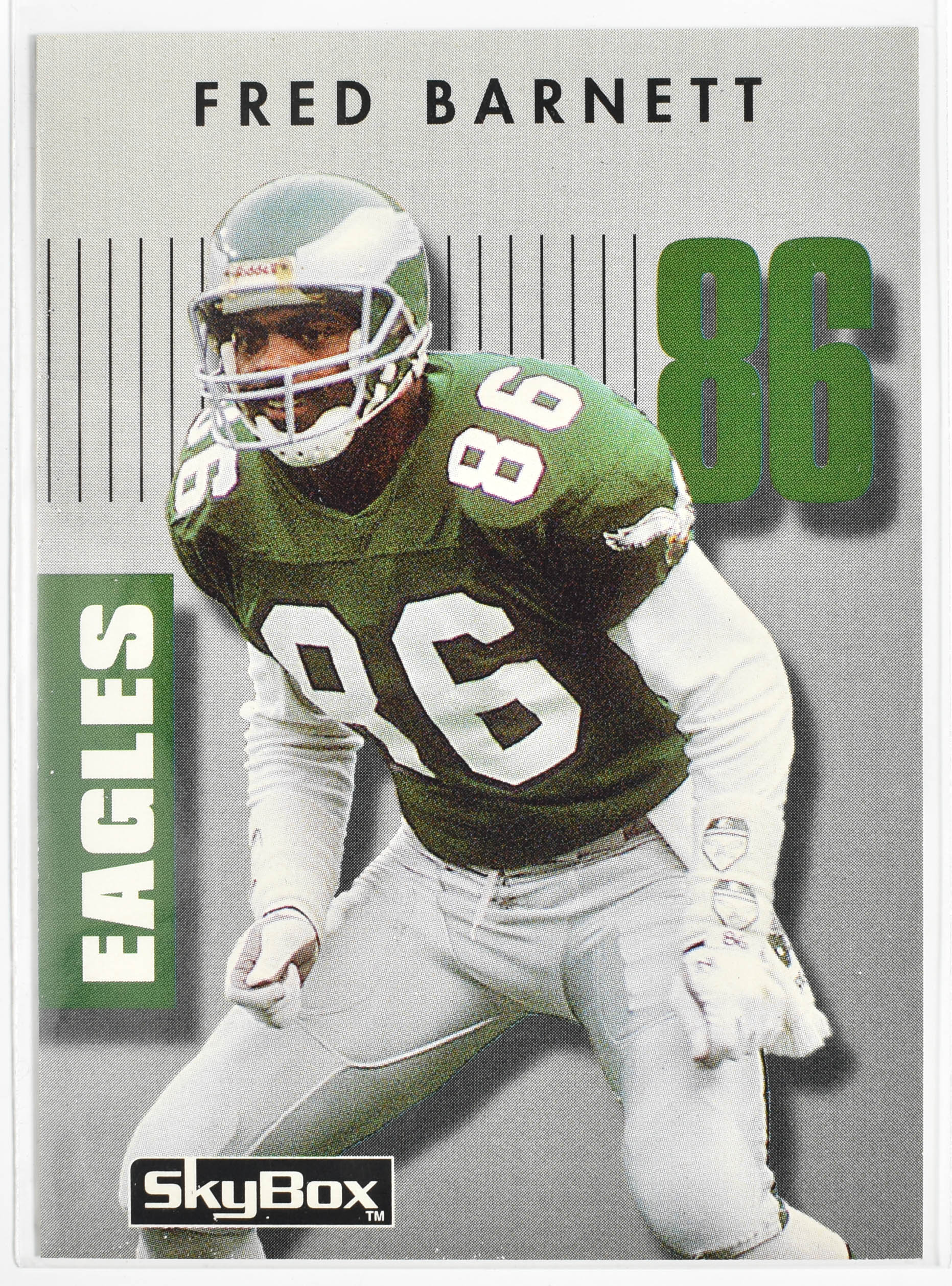 Fred Barnett 320 Prime Time Skybox 1992 Eagles Football Card