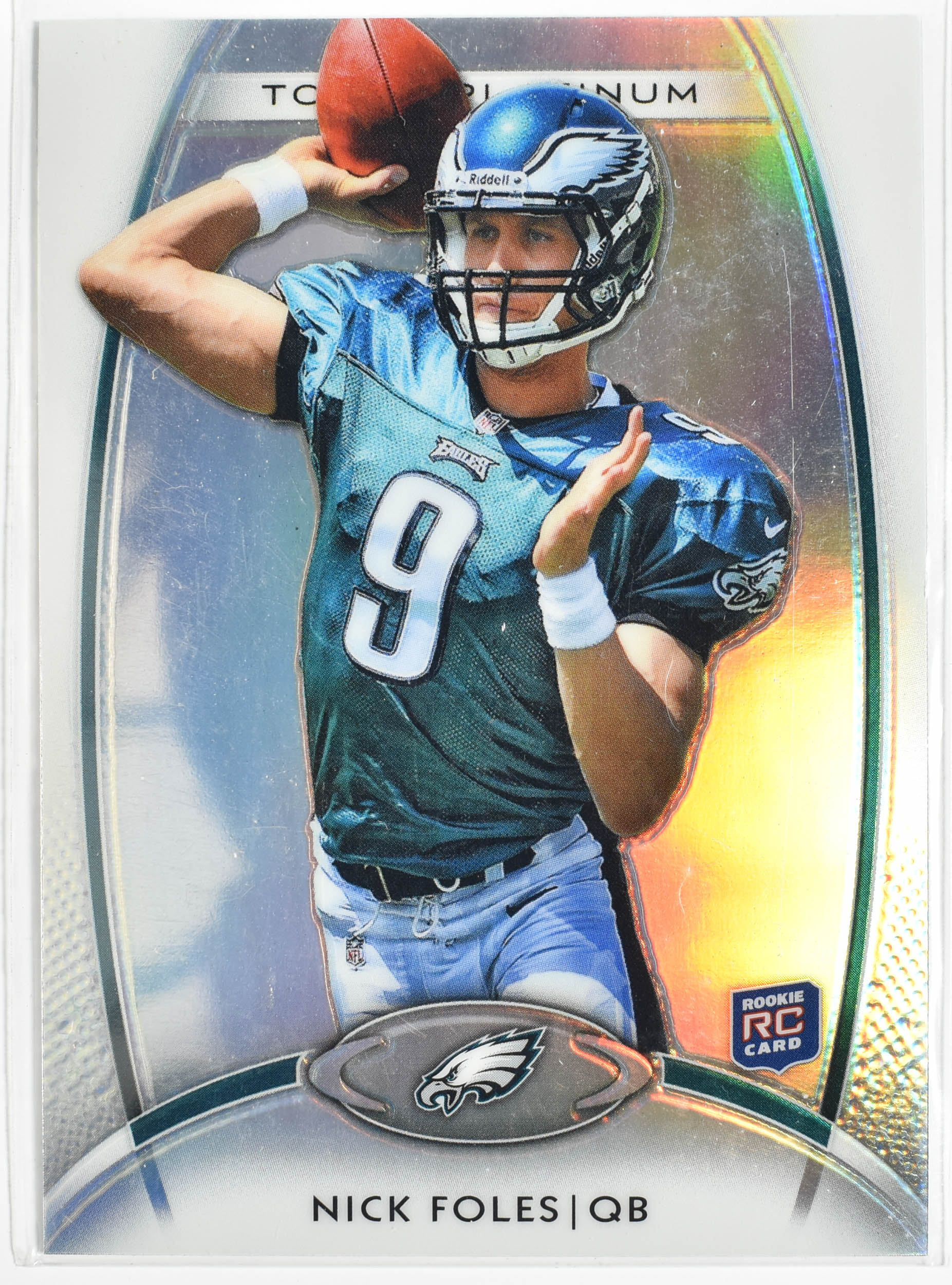 Nick Foles 103 Topps 2012 Eagles Football Card Rookie