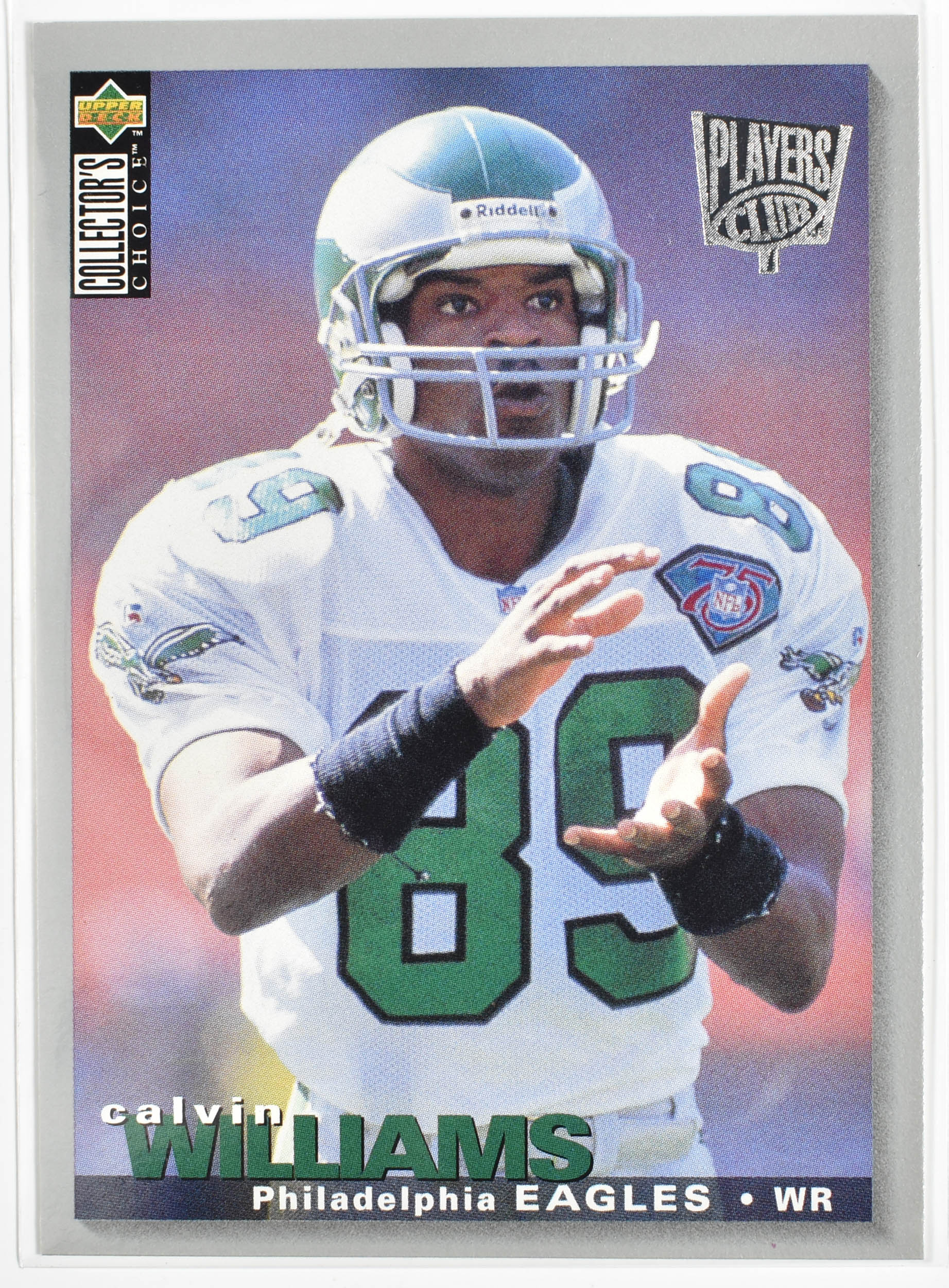 Calvin Williams 96 Upper Deck 1995 Eagles Football Card