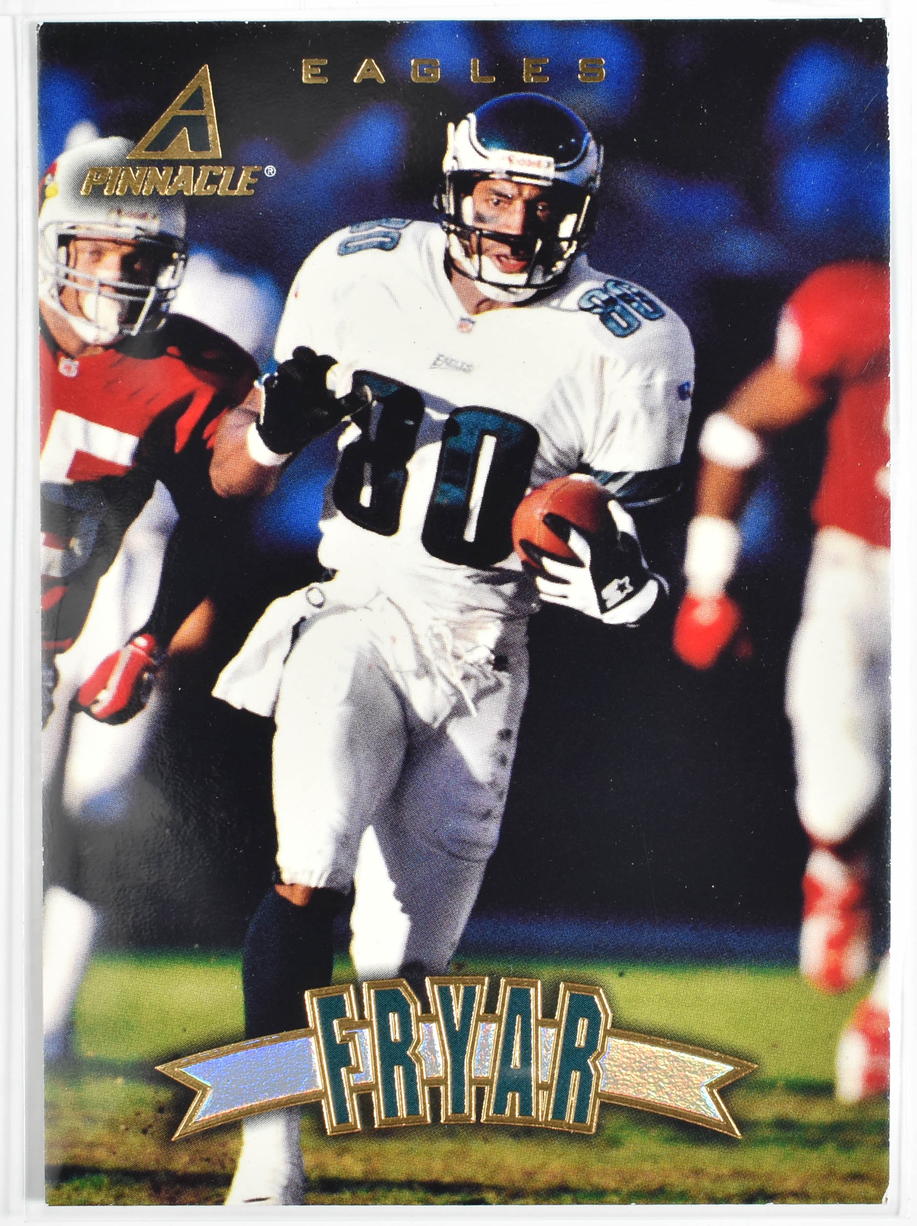 Irving Fryar 79 Pinnacle 1997 Eagles Football Card