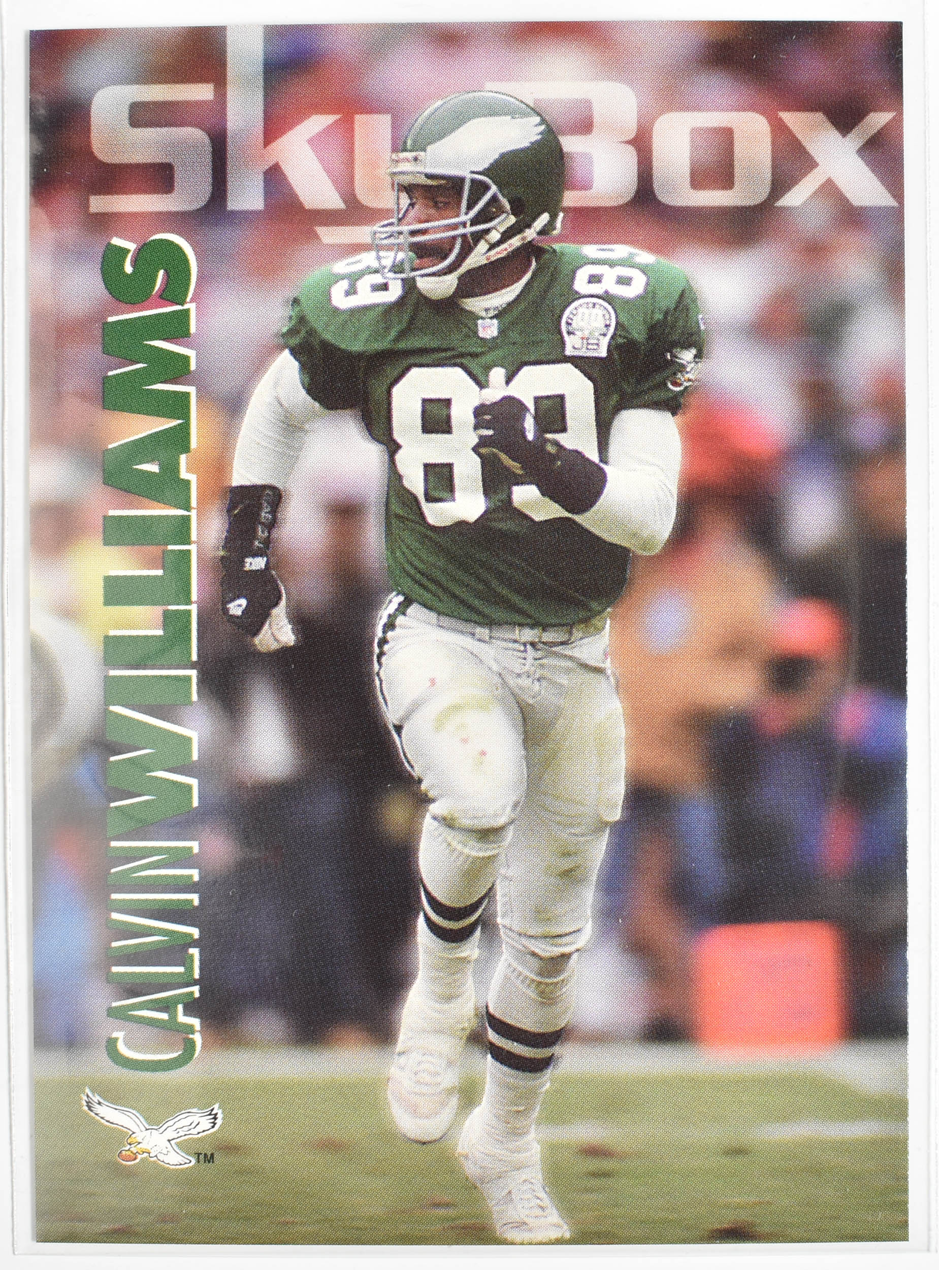 Calvin Williams 248 Skybox 1993 Eagles Football Card