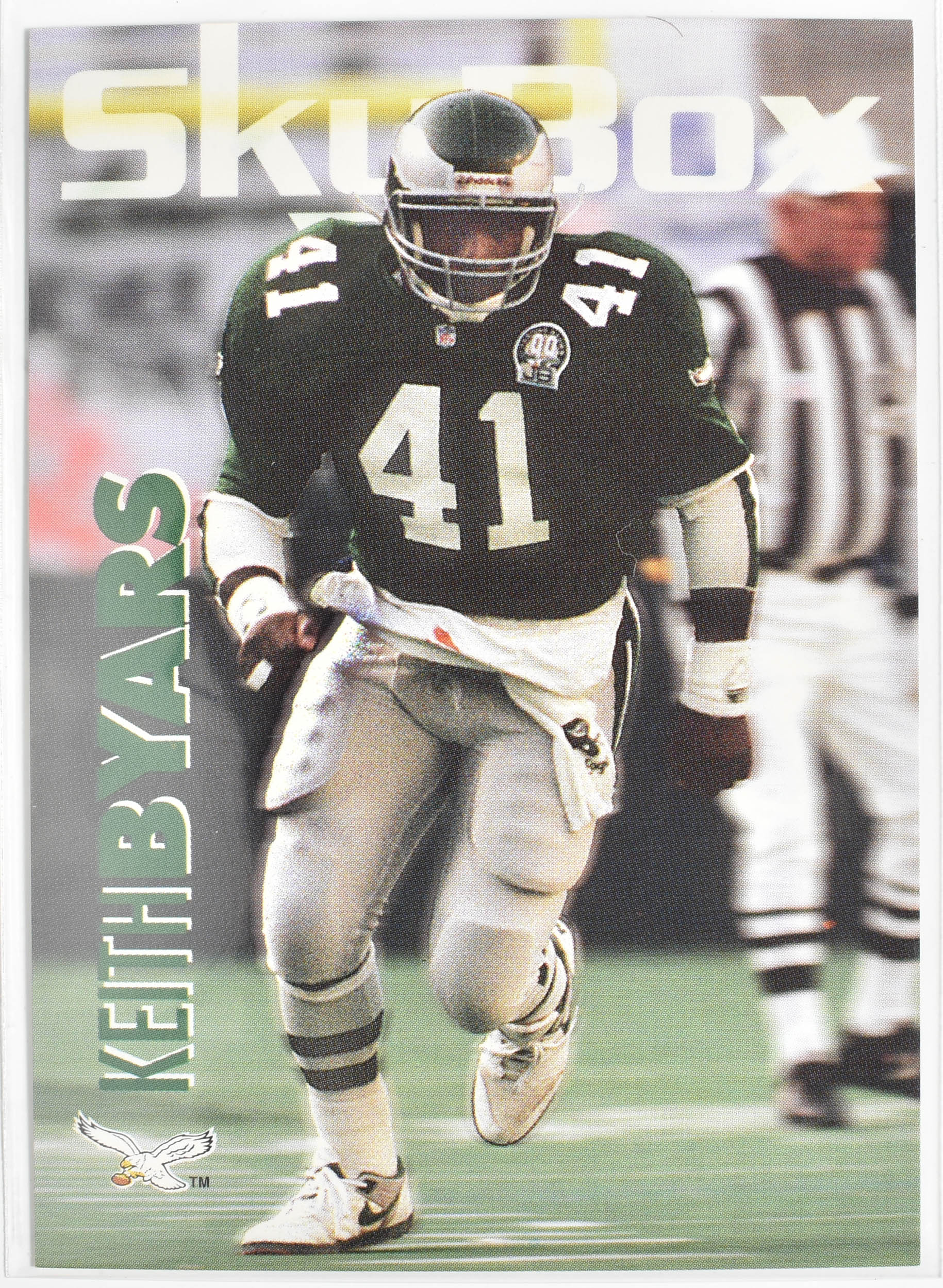 Keith Byars 245 Skybox 1993 Eagles Football Card