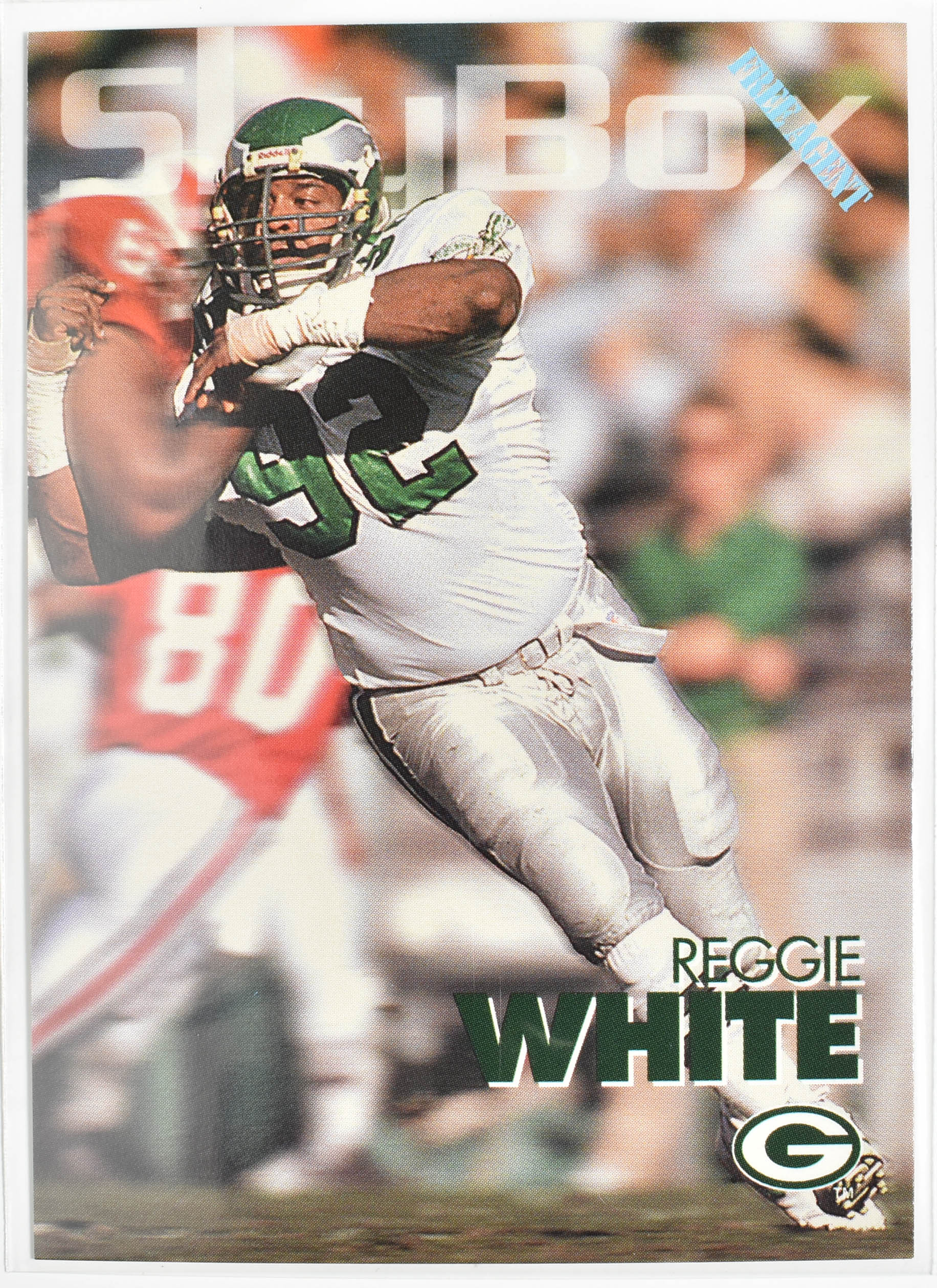 Reggie White 110 Skybox 1993 Eagles Free Agent