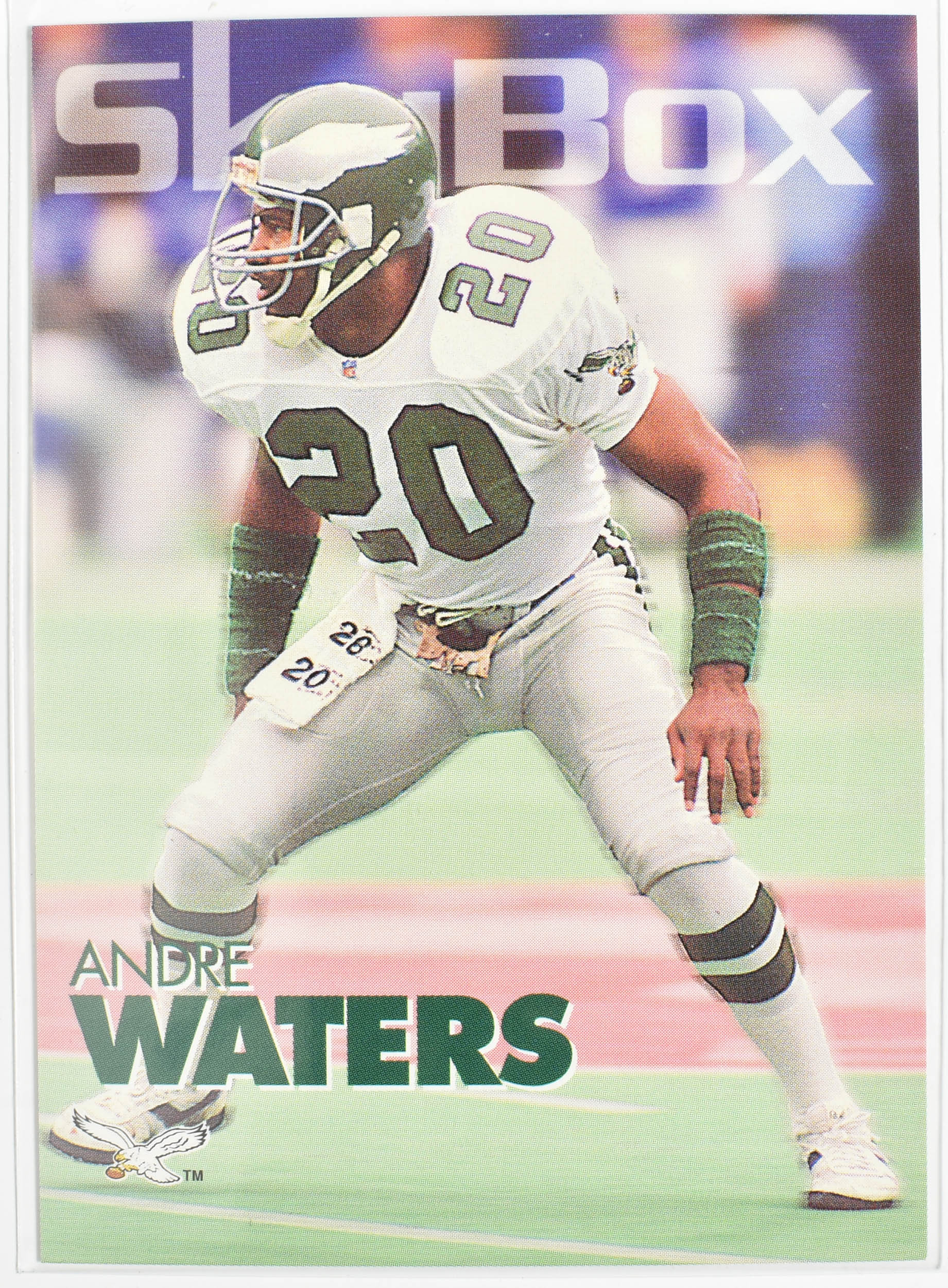 Andre Waters 253 Skybox 1993 Eagles