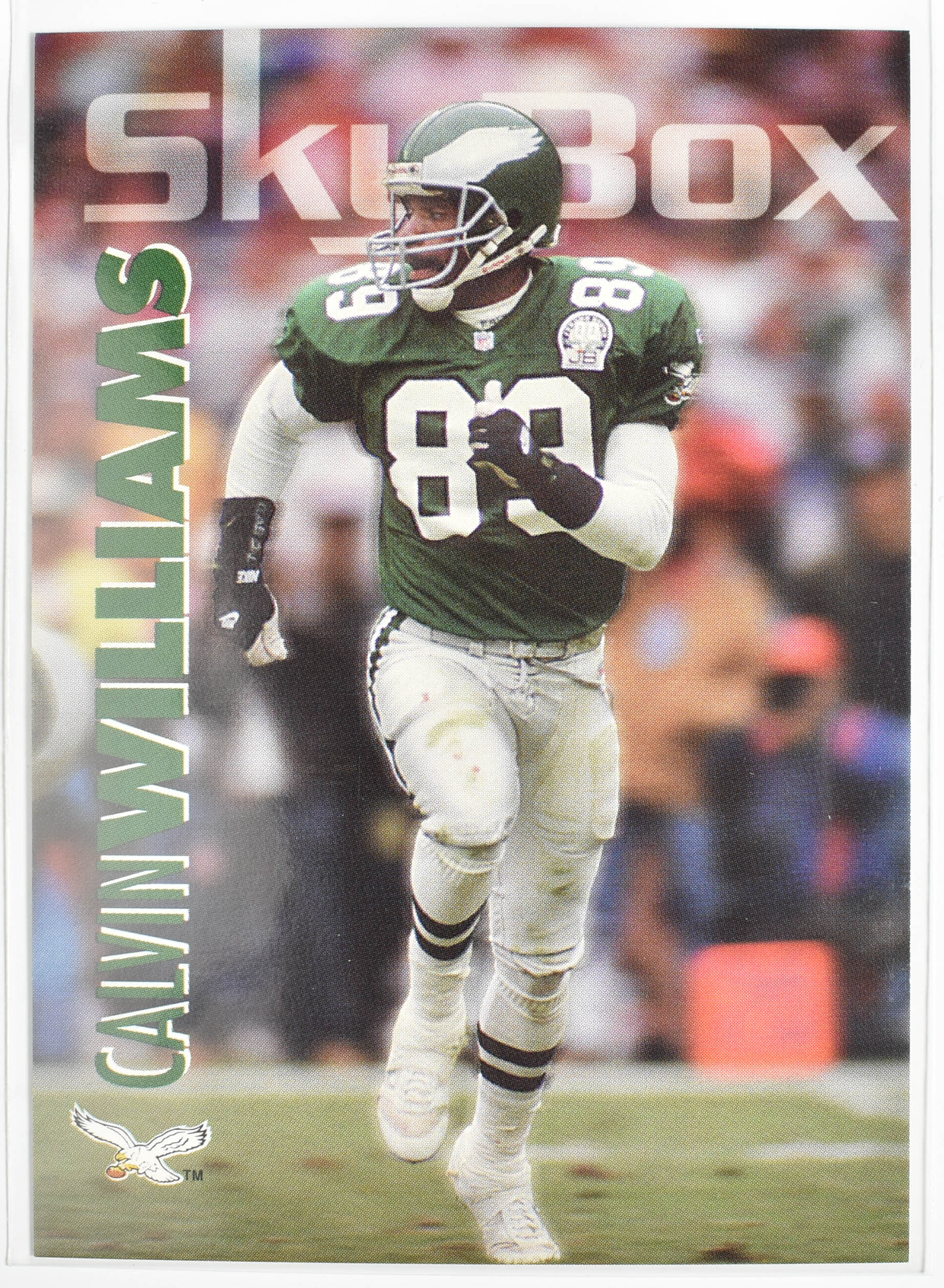 Calvin Williams 248 Skybox 1993 Eagles