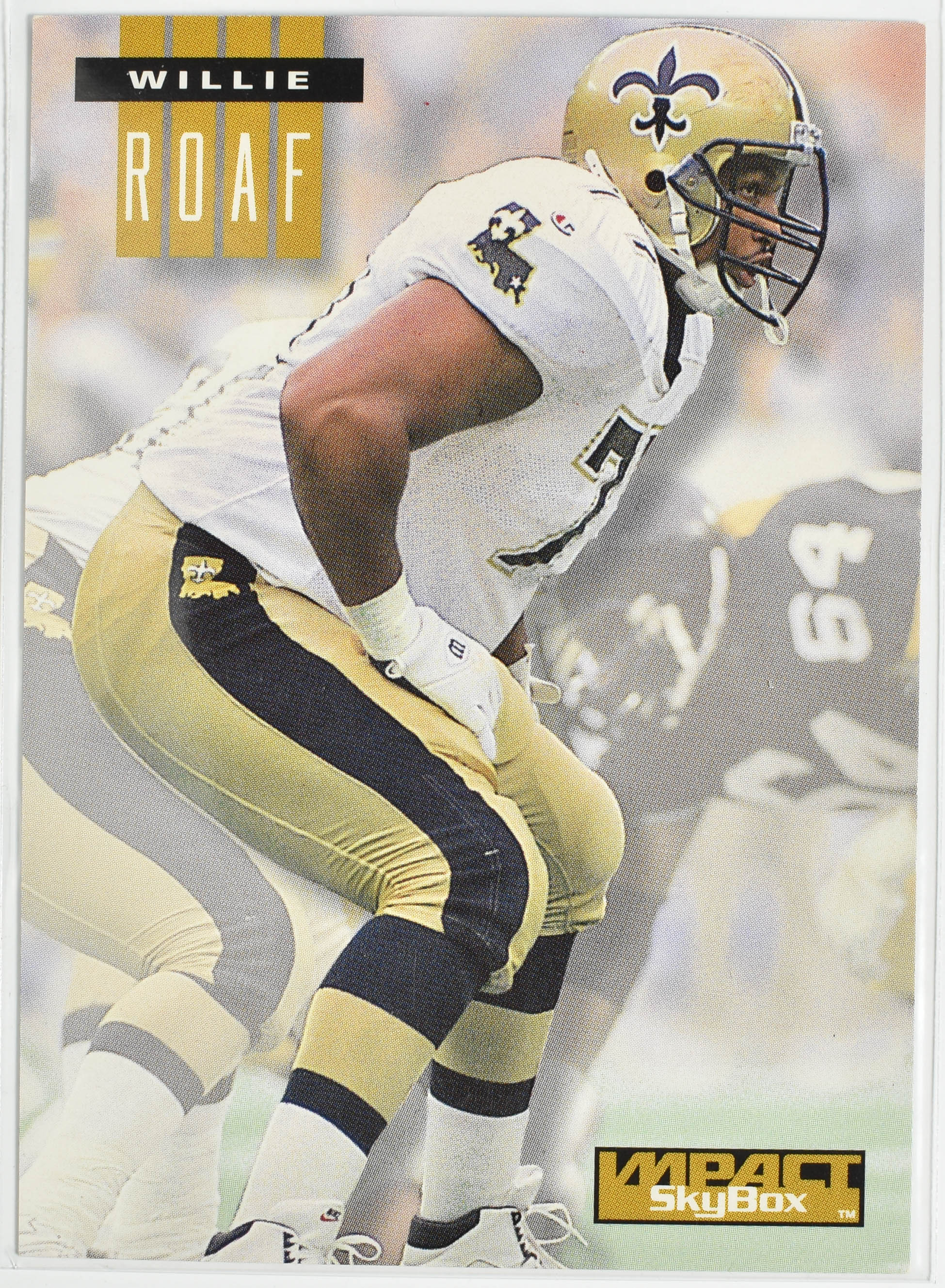 Willie Roaf 184 1994 Skybox New Orleans Saints