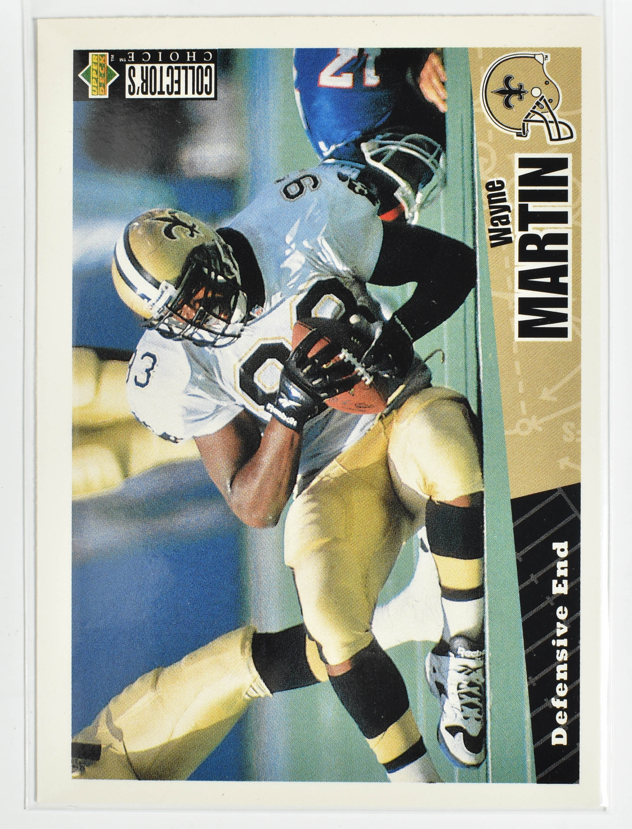 Wayne Martin 306 Upper Deck 1996 New Orleans Saints