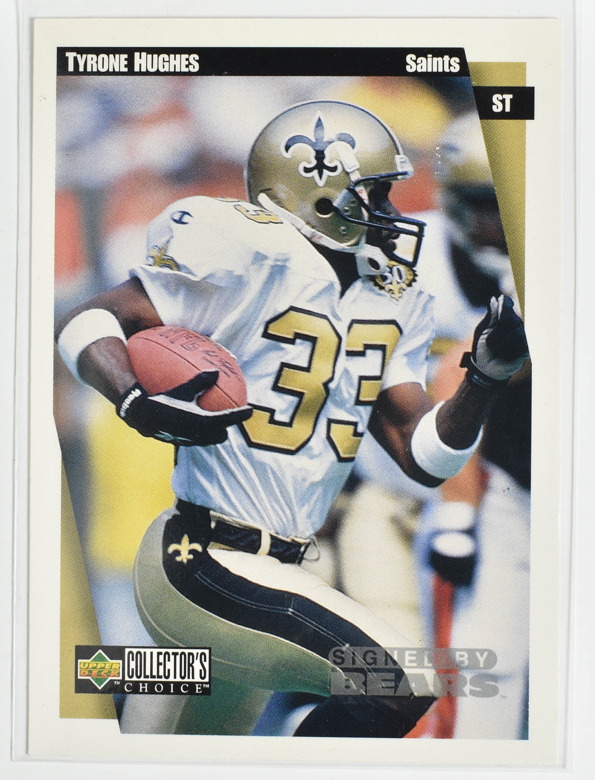 Tyrone Hugges 276 Upper Deck 1997 New Orleans Saints