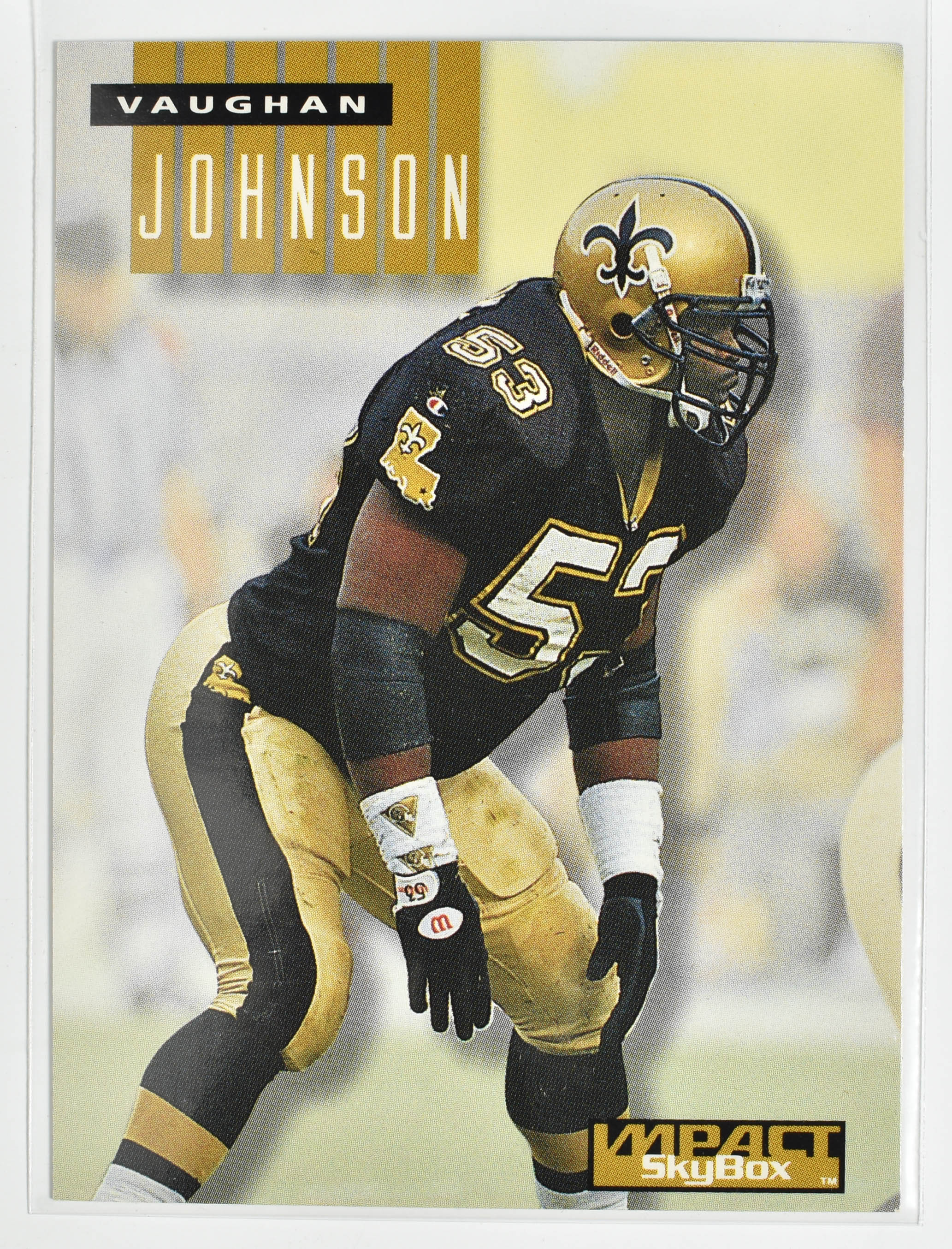 Vaughan Johnson 178 Impact Skybox 1994 New Orleans Saints