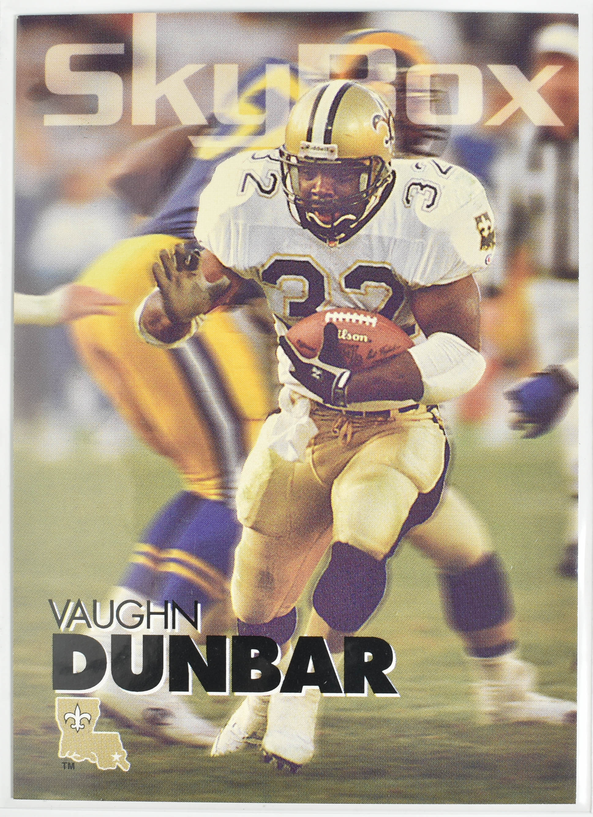 Vaughn Dunbar 216 Skybox New Orleans Saints