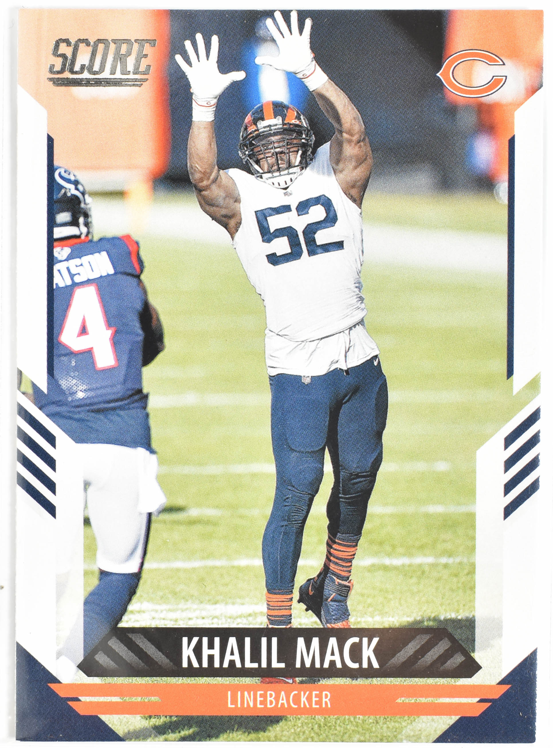 Khalil Mack 127 Panini Score Football 2021 Chicago Bears