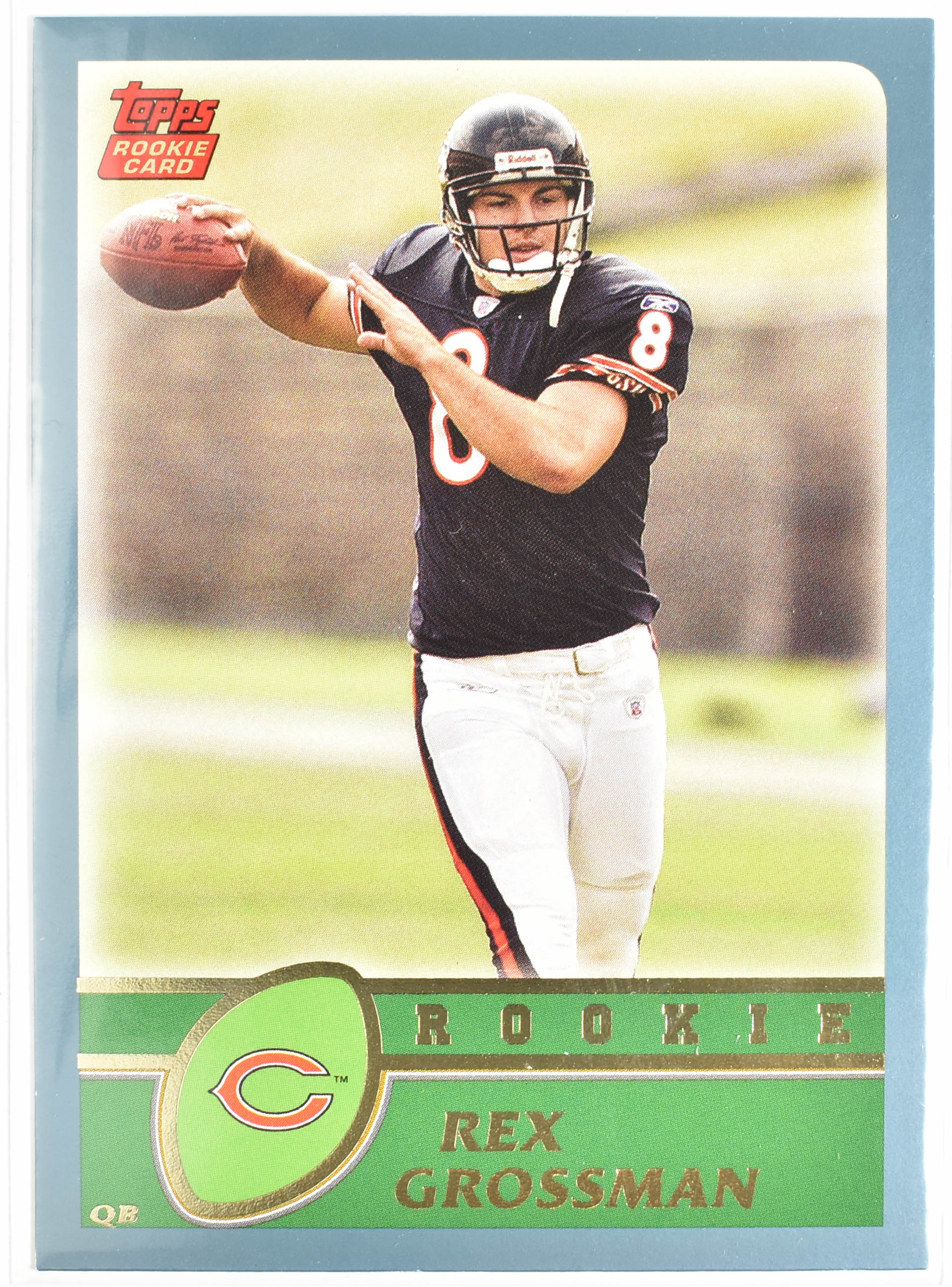 Rex Grossman 370 Topps 2003 Rookie Card Chicago Bears