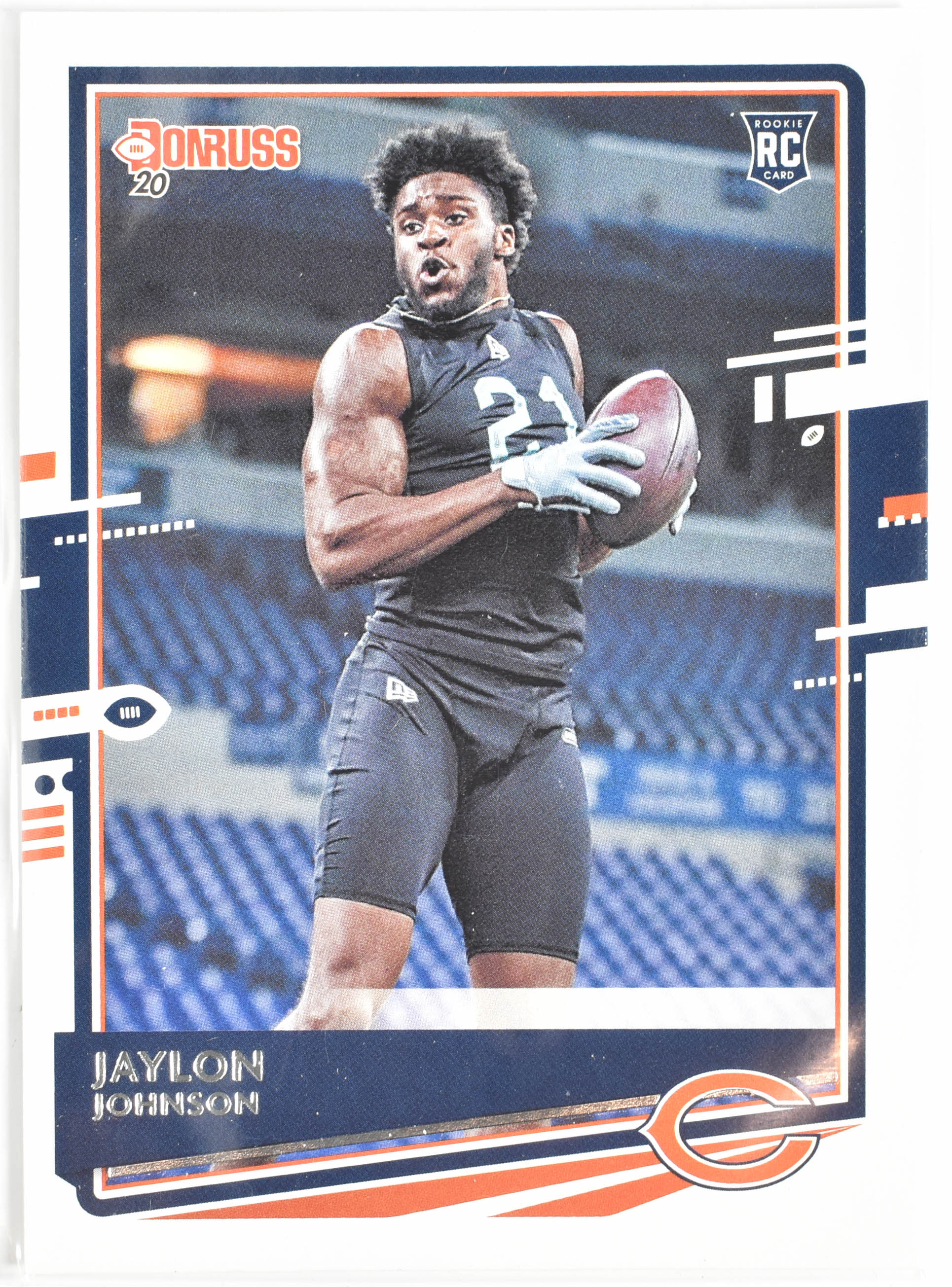 Jaylon Johnson 273 Panini 2020 Donruss Football Chicago Bears