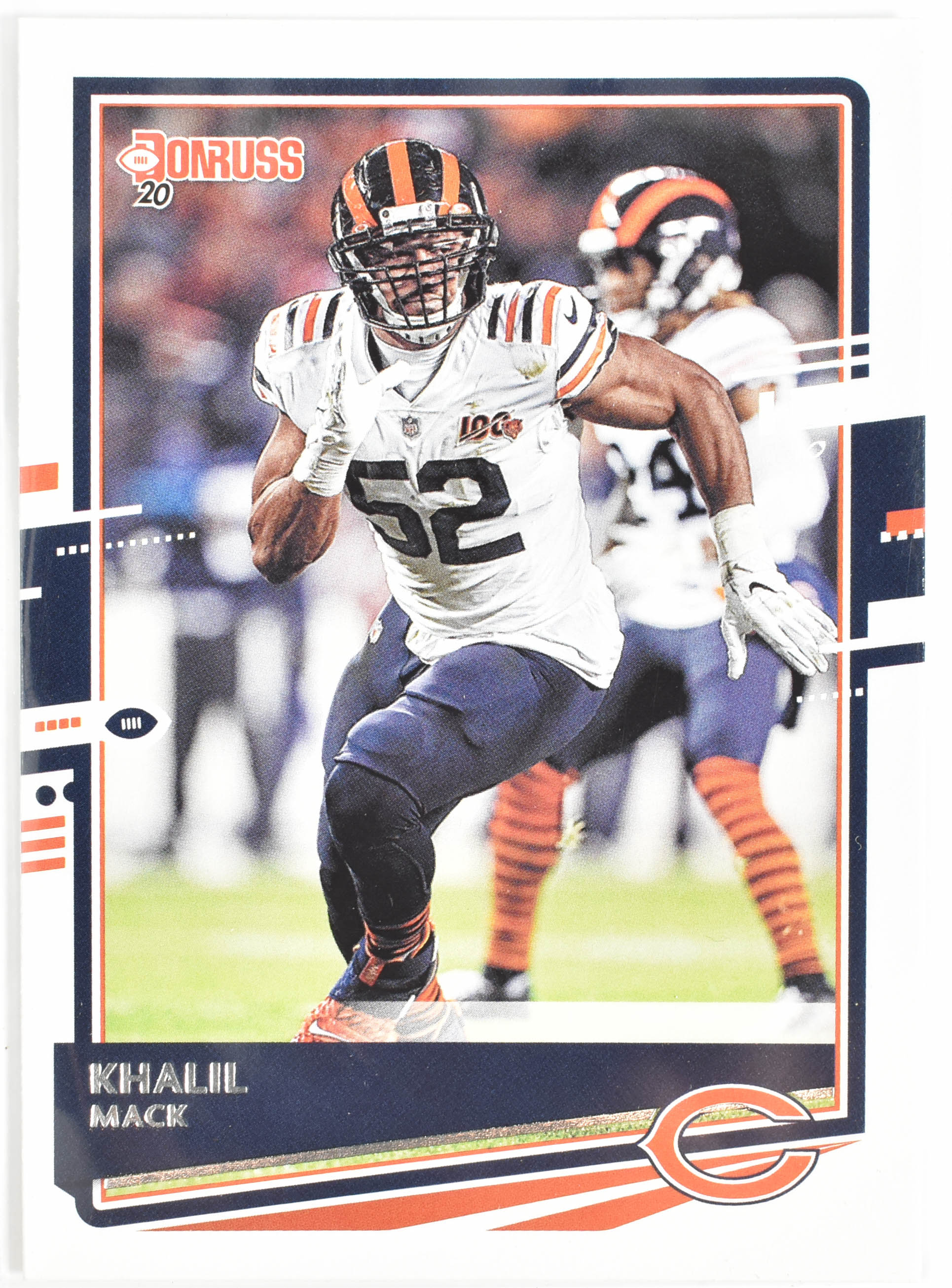 Khalil Mack 57 Panini Donruss 2020 Chicago Bears