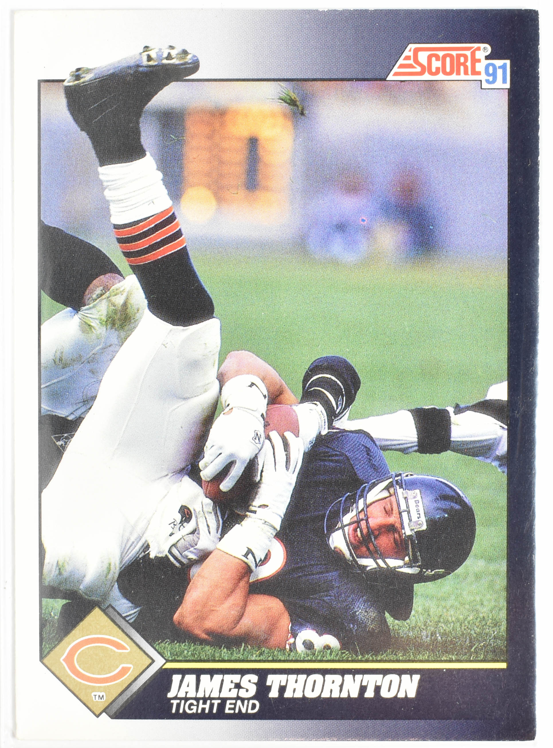 James Thornton 538 Score 1991 Chicago Bears