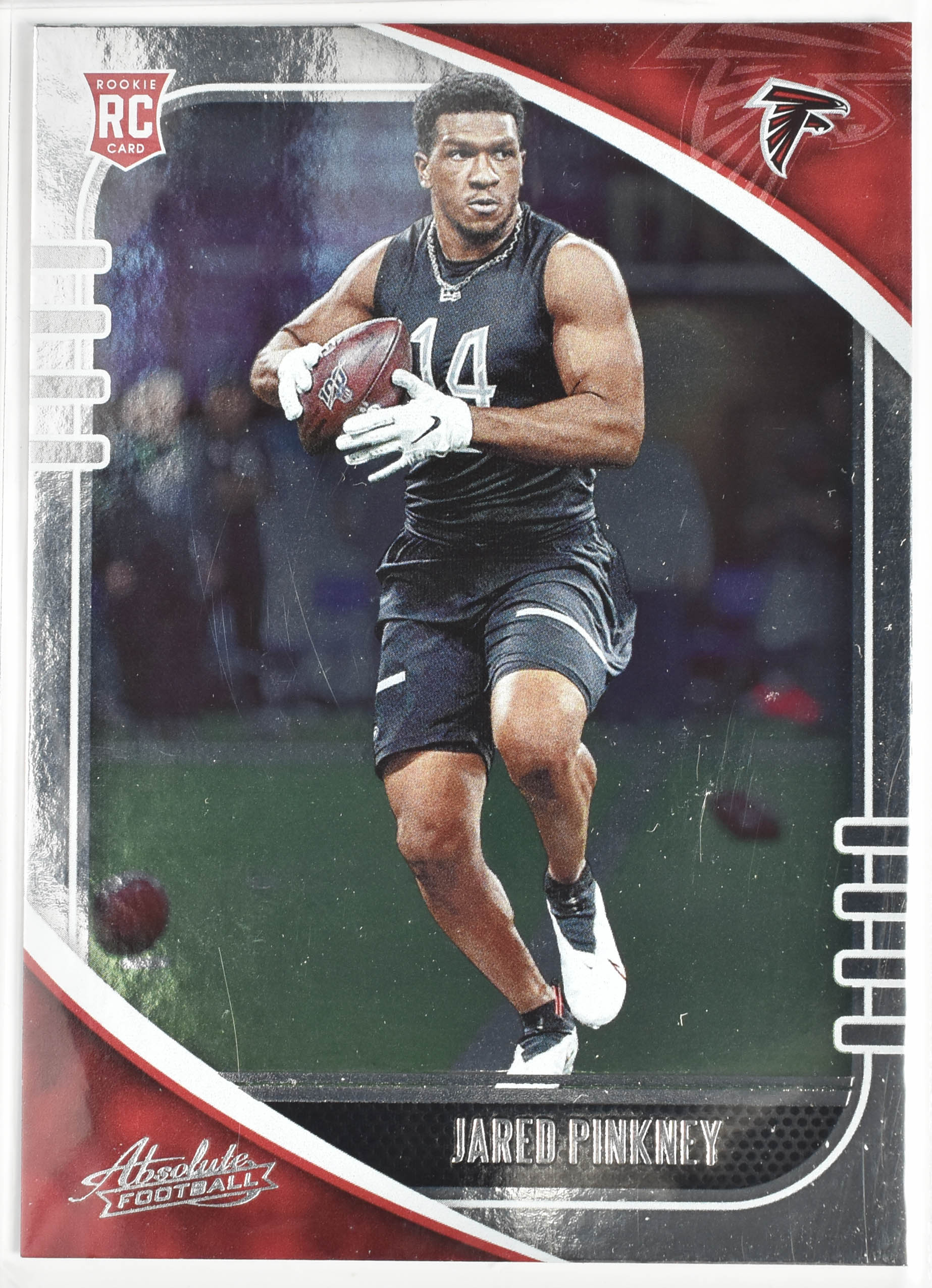 Jared Pinkney 166 Rookie Absolute Football Cards Panini 2020 Atlanta Falcons