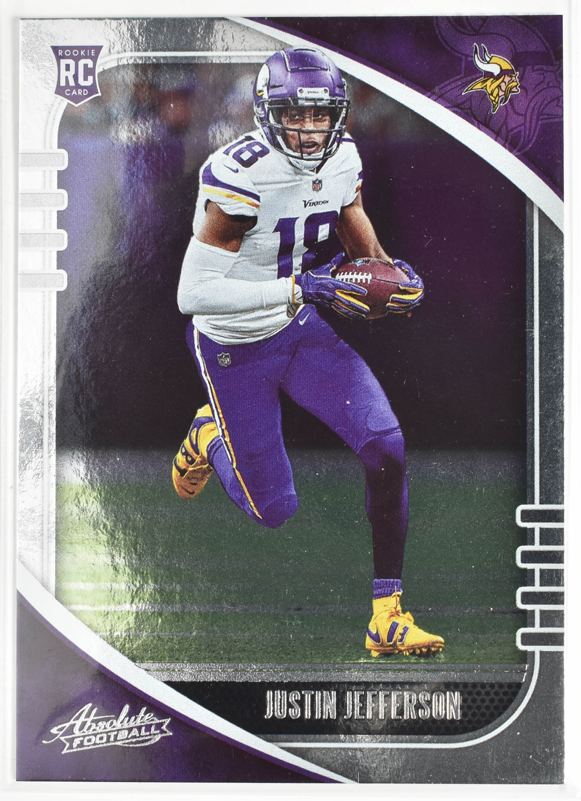 Justin Jefferson 168 Rookie Absolute Football Cards Panini 2020