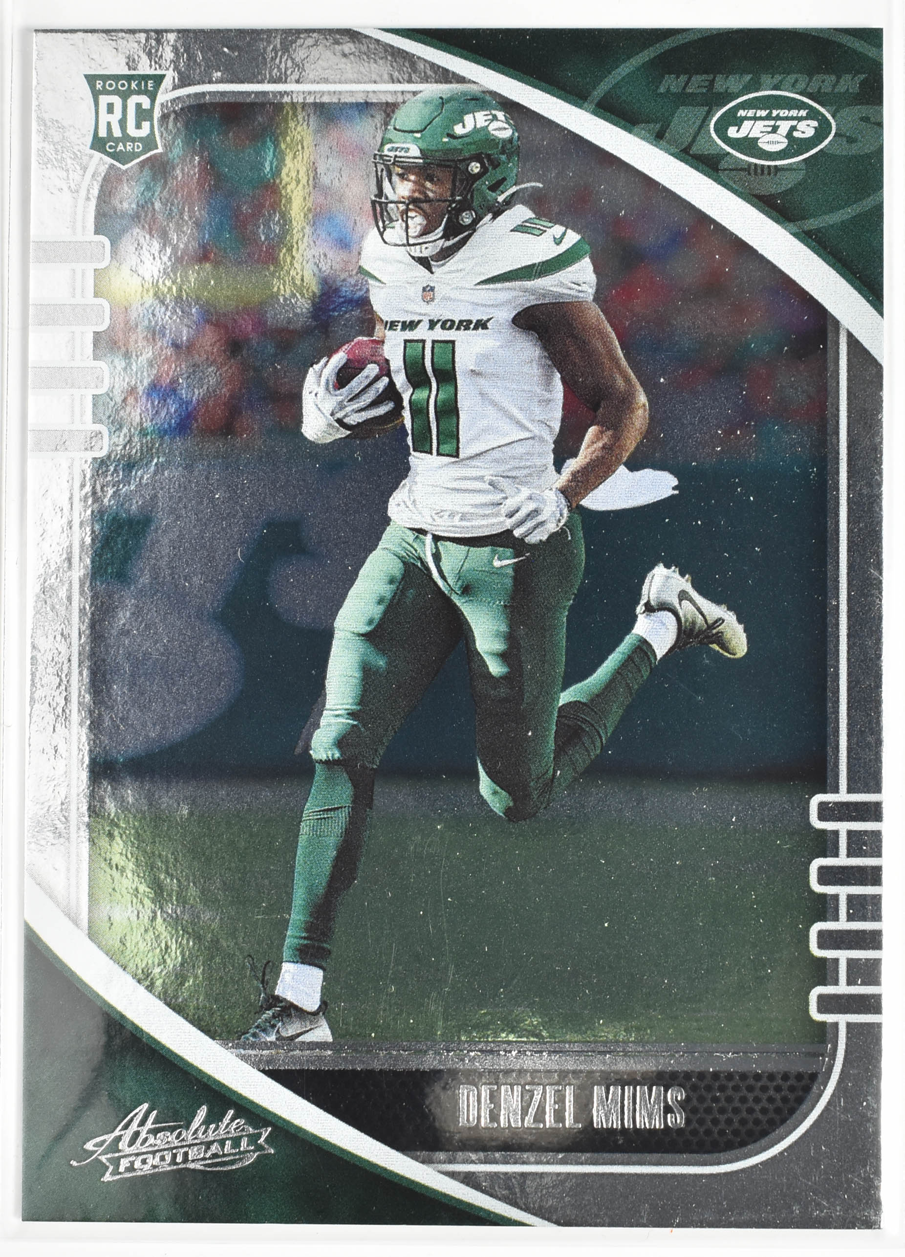 Denzel Mims 129 Rookie Absolute Football Cards Panini 2020