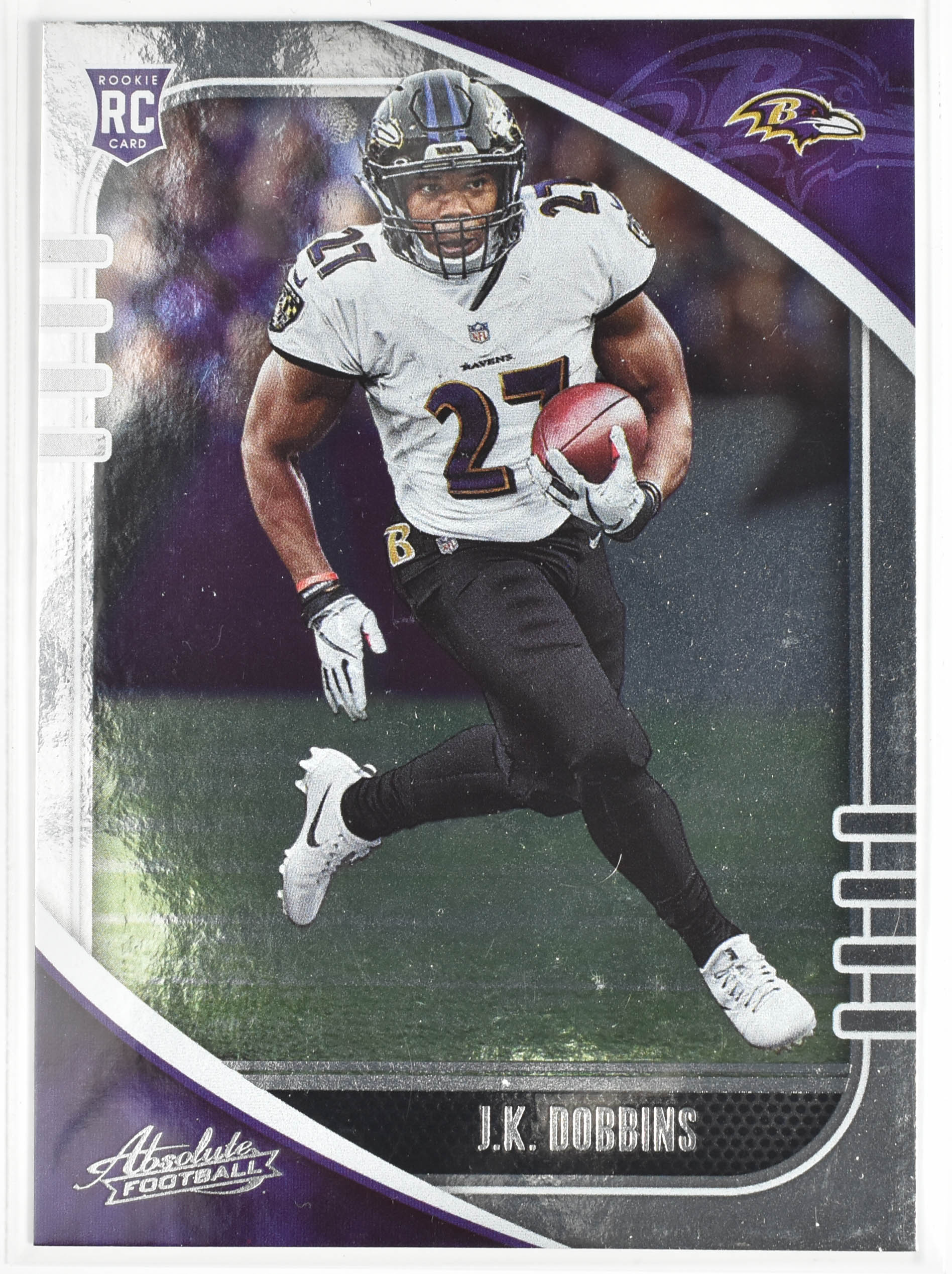 Jk Dobbins 141 Rookie Absolute Football Cards Panini 2020