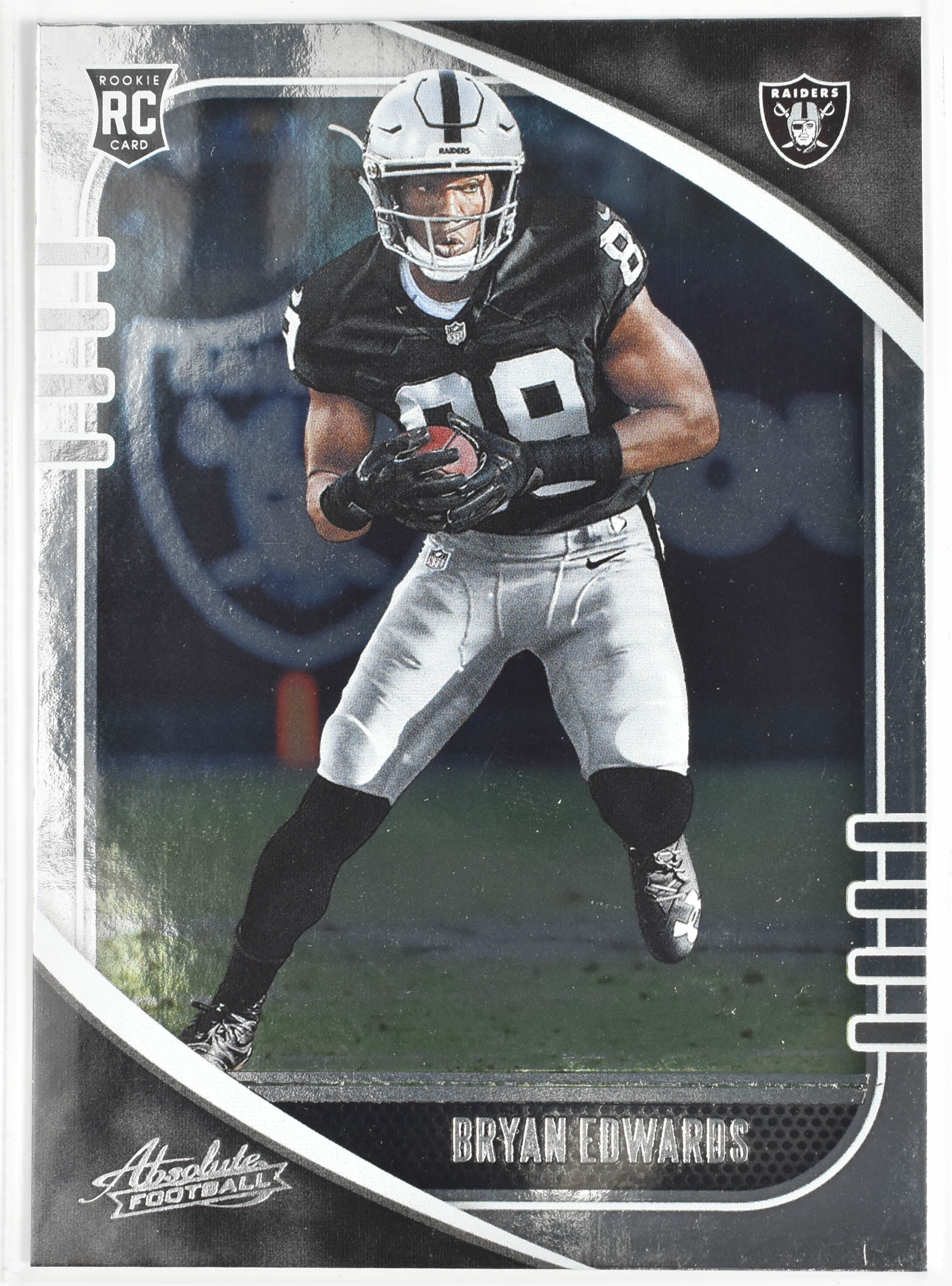 Bryan Edwards 112 Rookie Absolute Football Cards Panini 2020