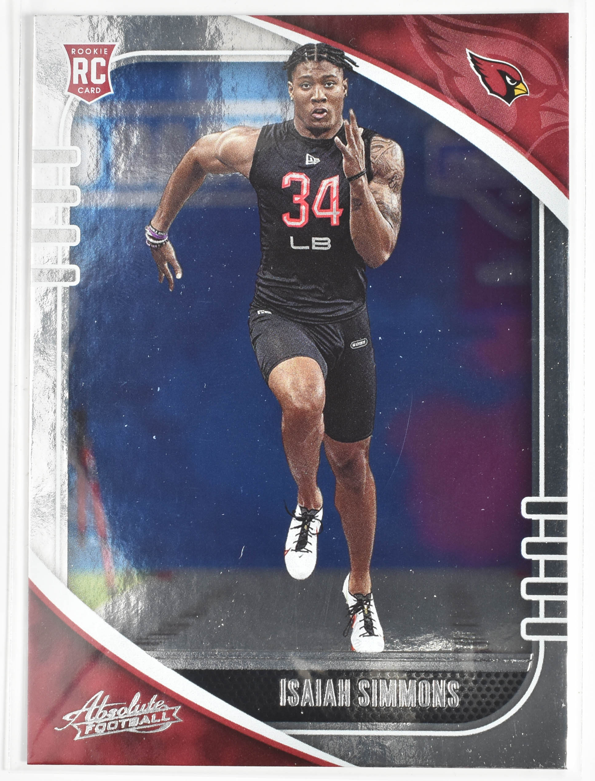 Isaiah Simmons 140 Rookie Absolute Football Cards Panini 2020