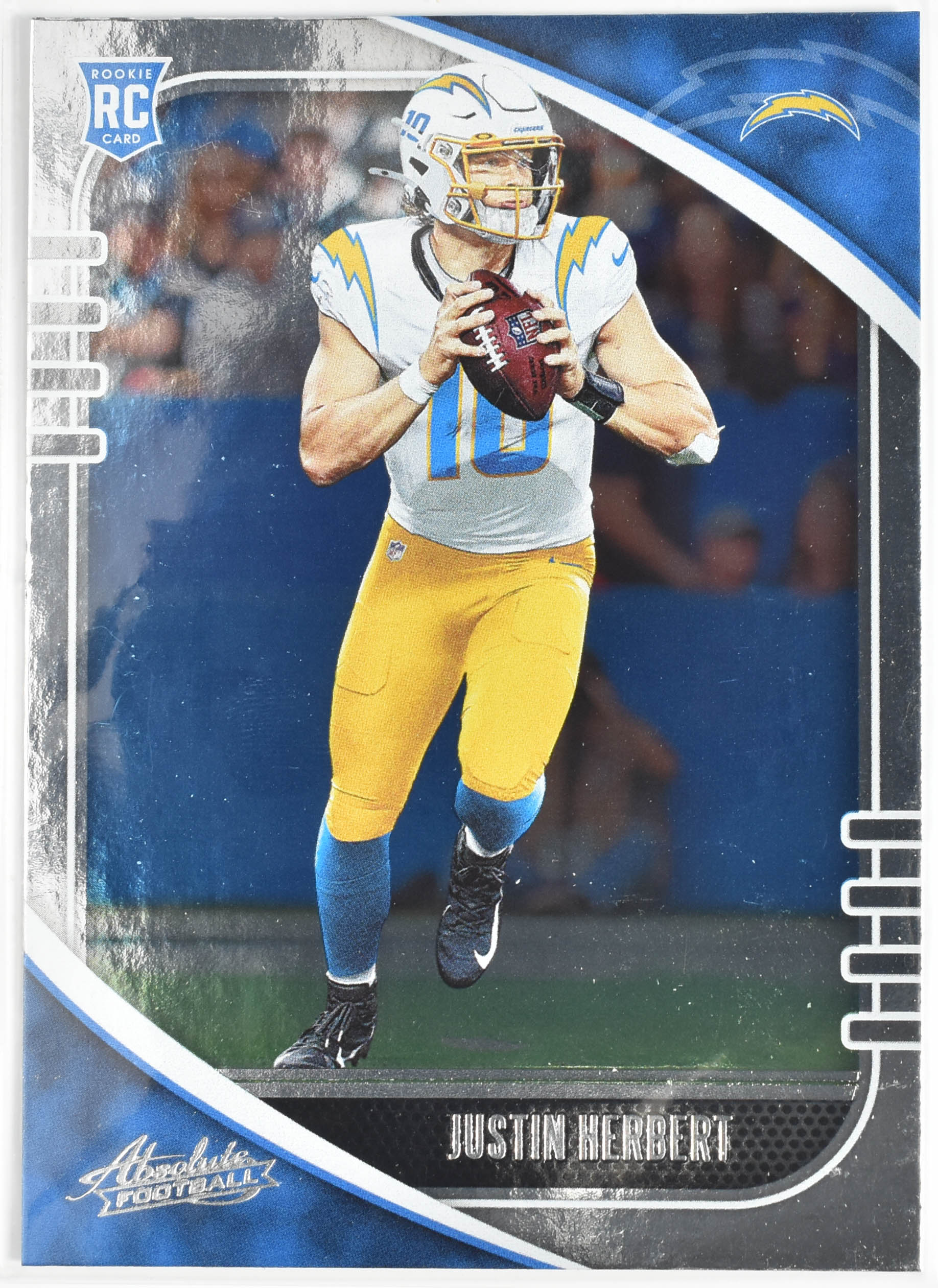 Justin Herbert 167 Rookie Absolute Football Cards Panini 2020