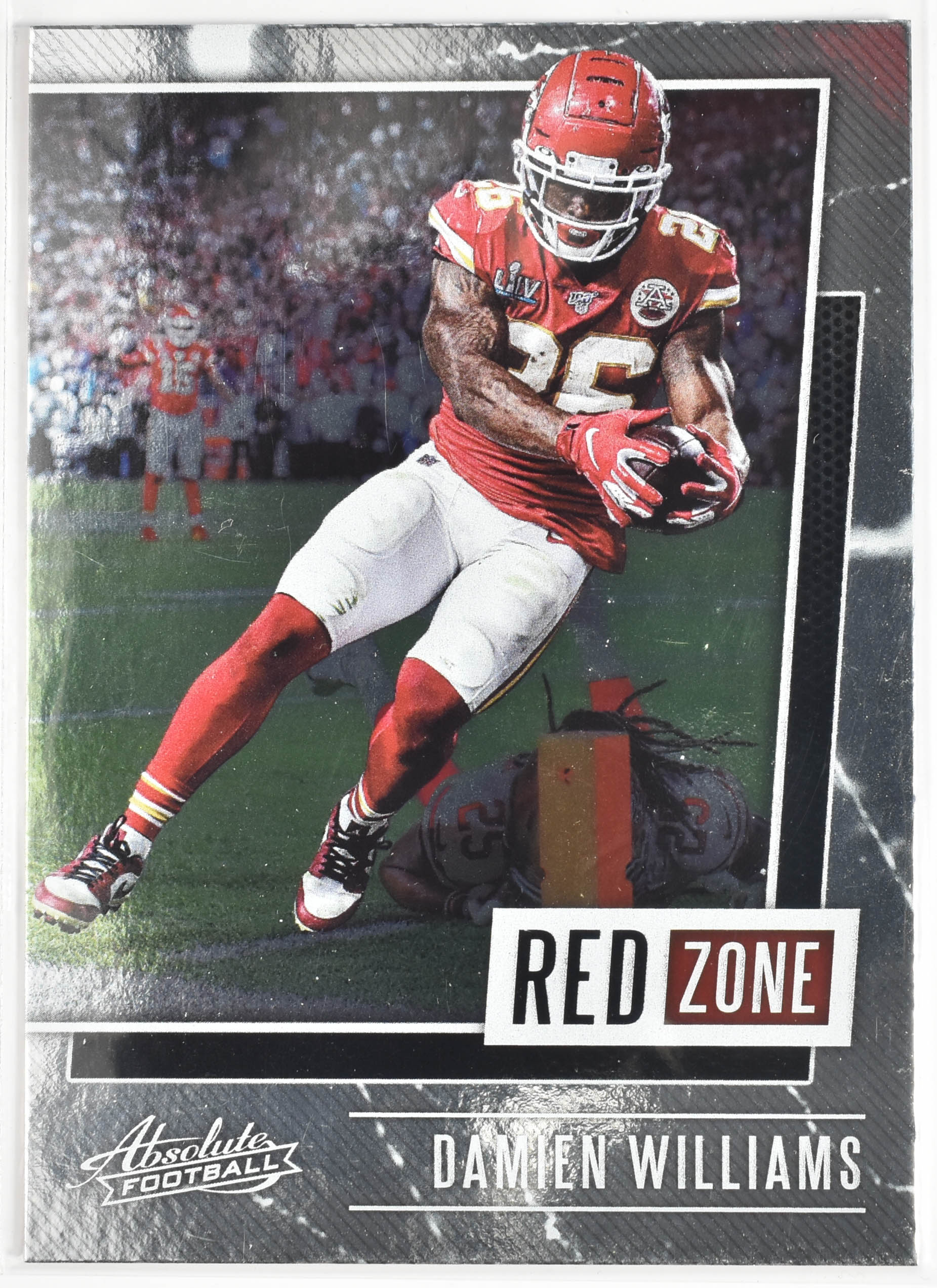 Damien Williams Red Zone RZ-DW Football Card Panini 2020 Kansas City