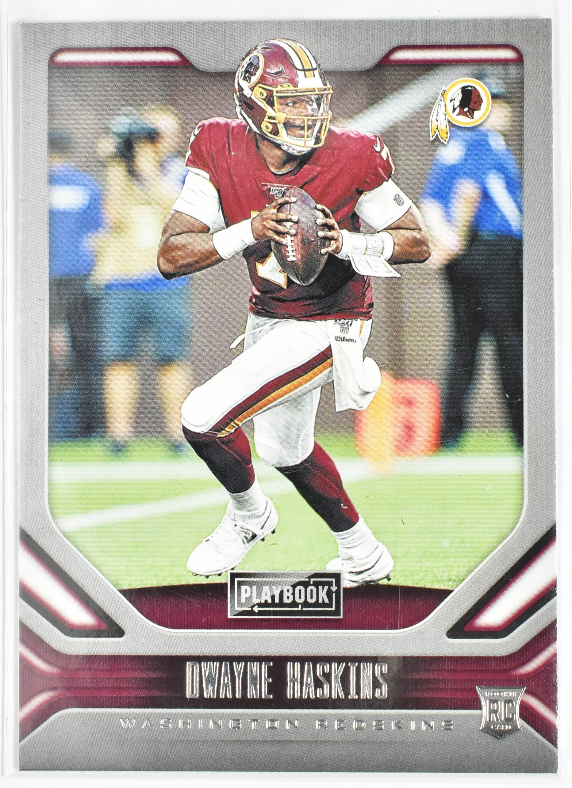 Dwayne Haskins 101 2019 Panini Playbook Football Card