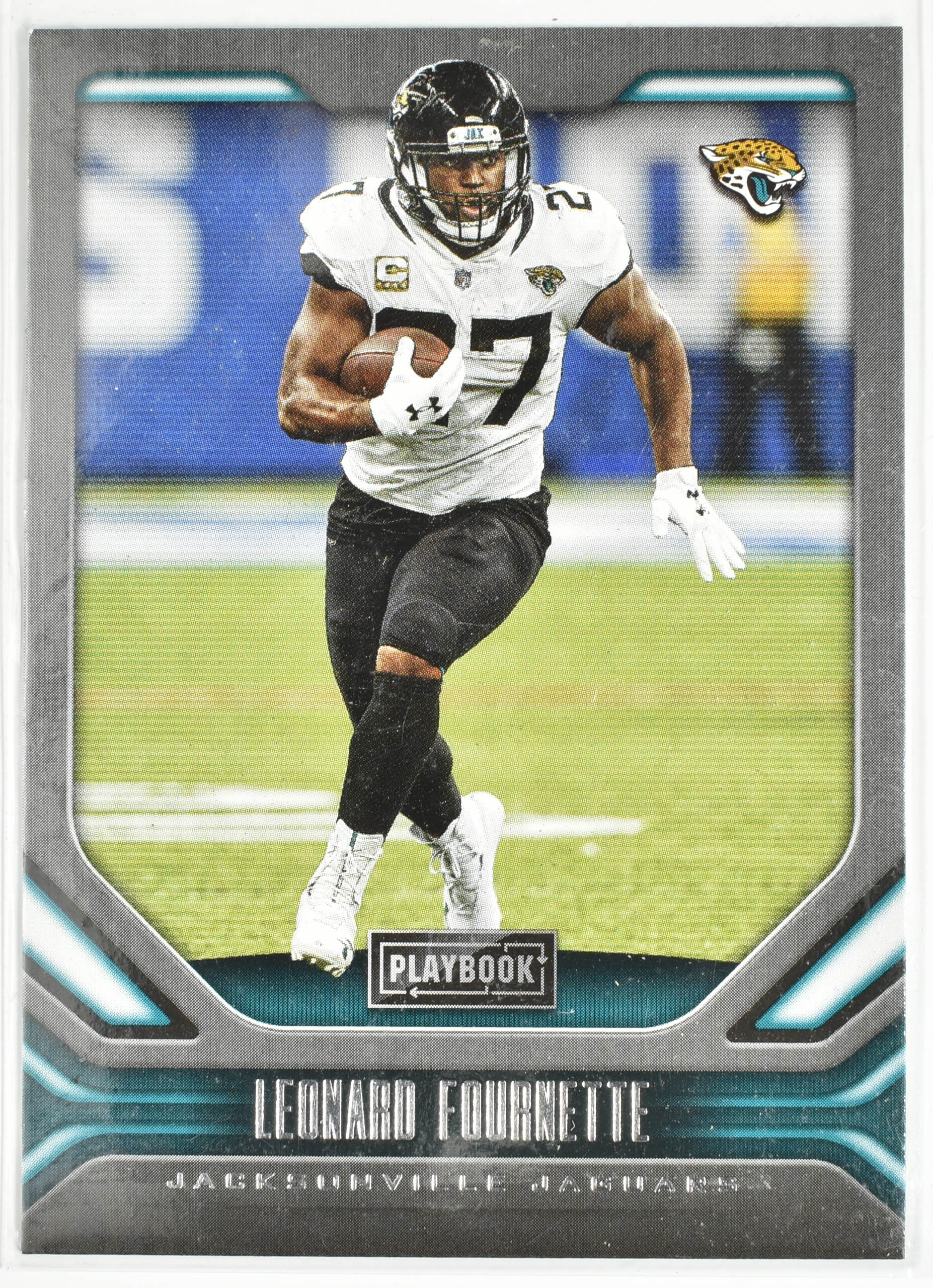 Leonard Fournette 36 2019 Panini Playbook Football Card