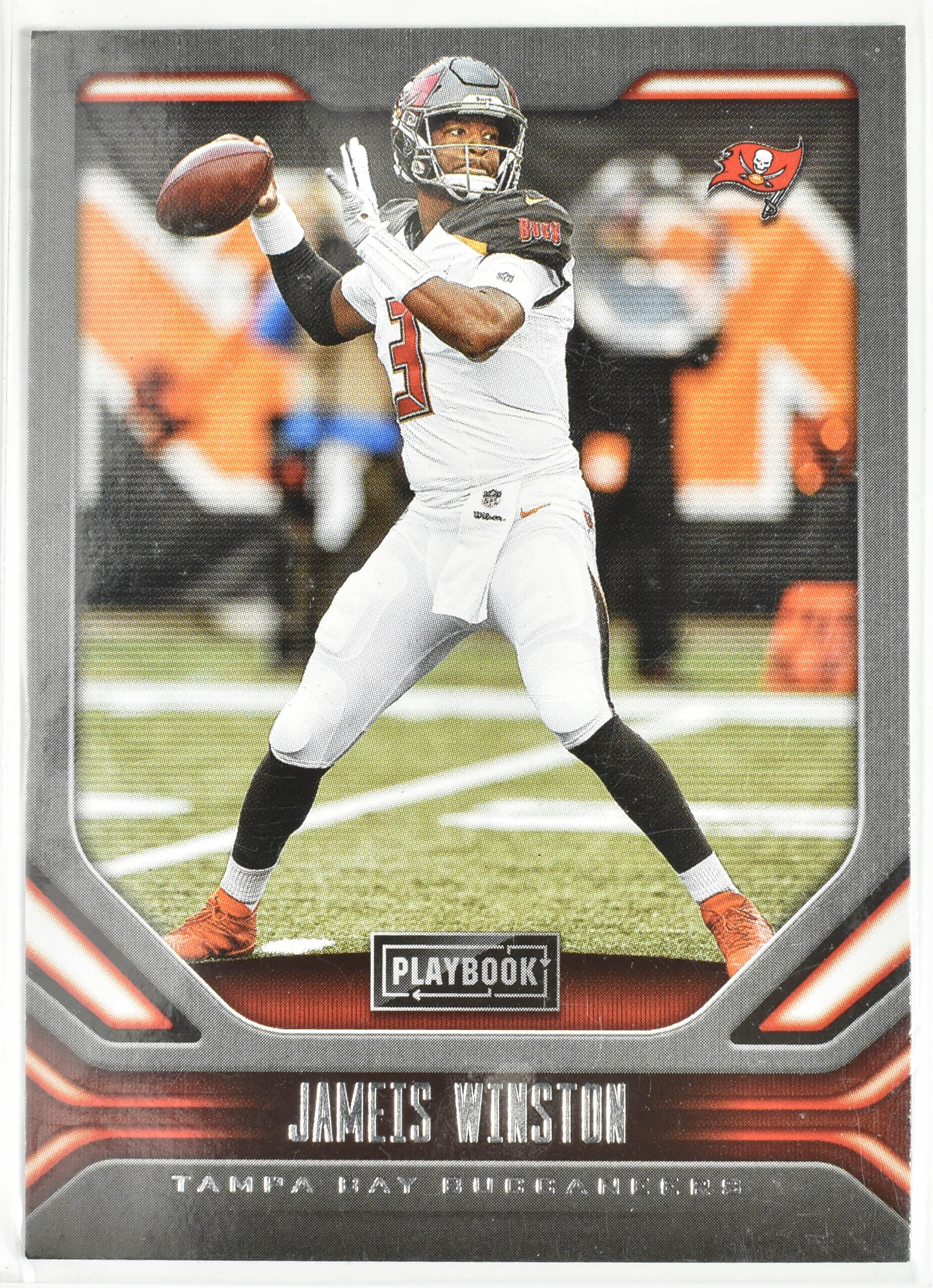 Jameis Winston 79 2019 Panini Playbook Football Card