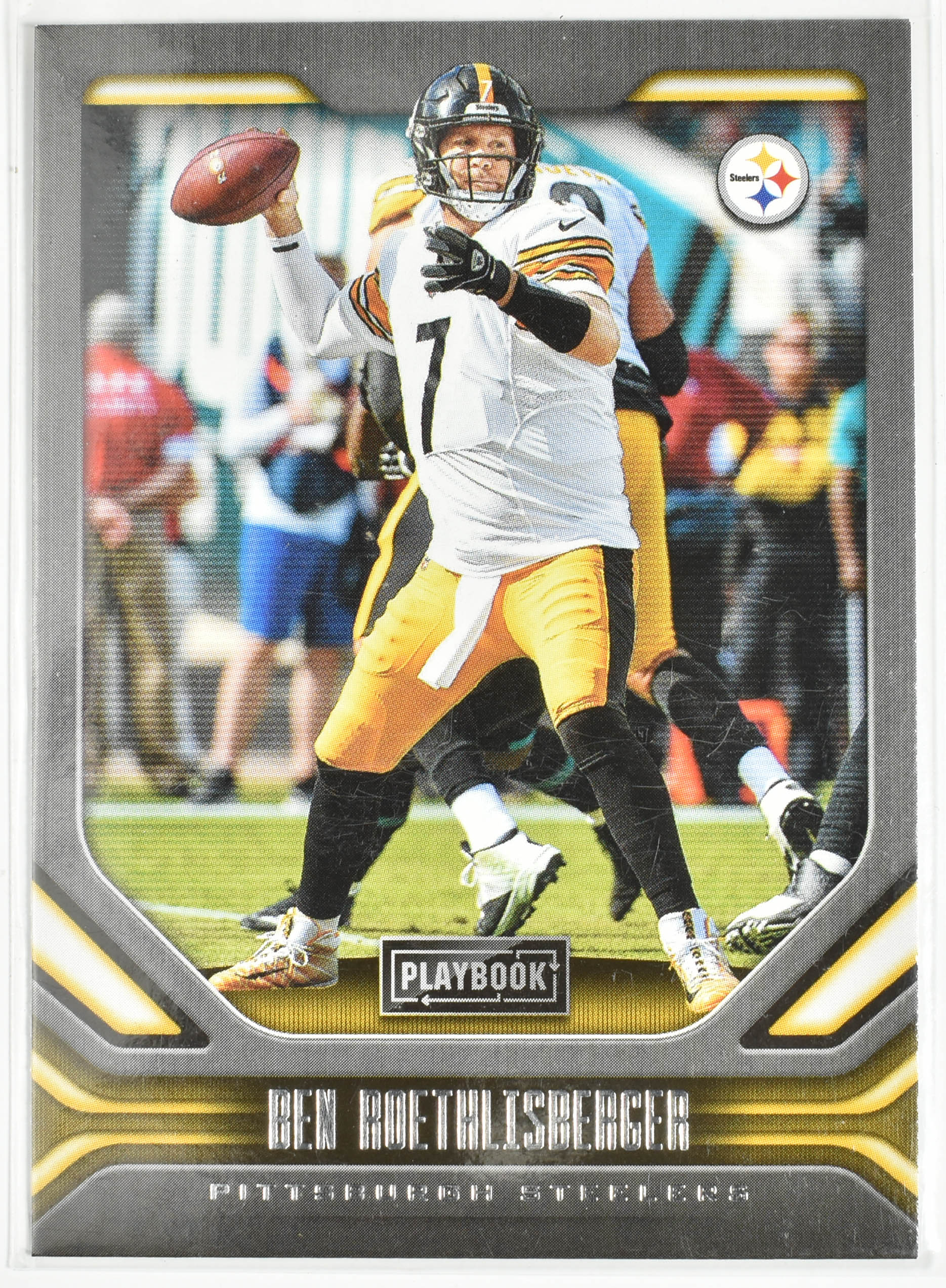 Ben Roethlisberger 16 2019 Panini Playbook Football Card