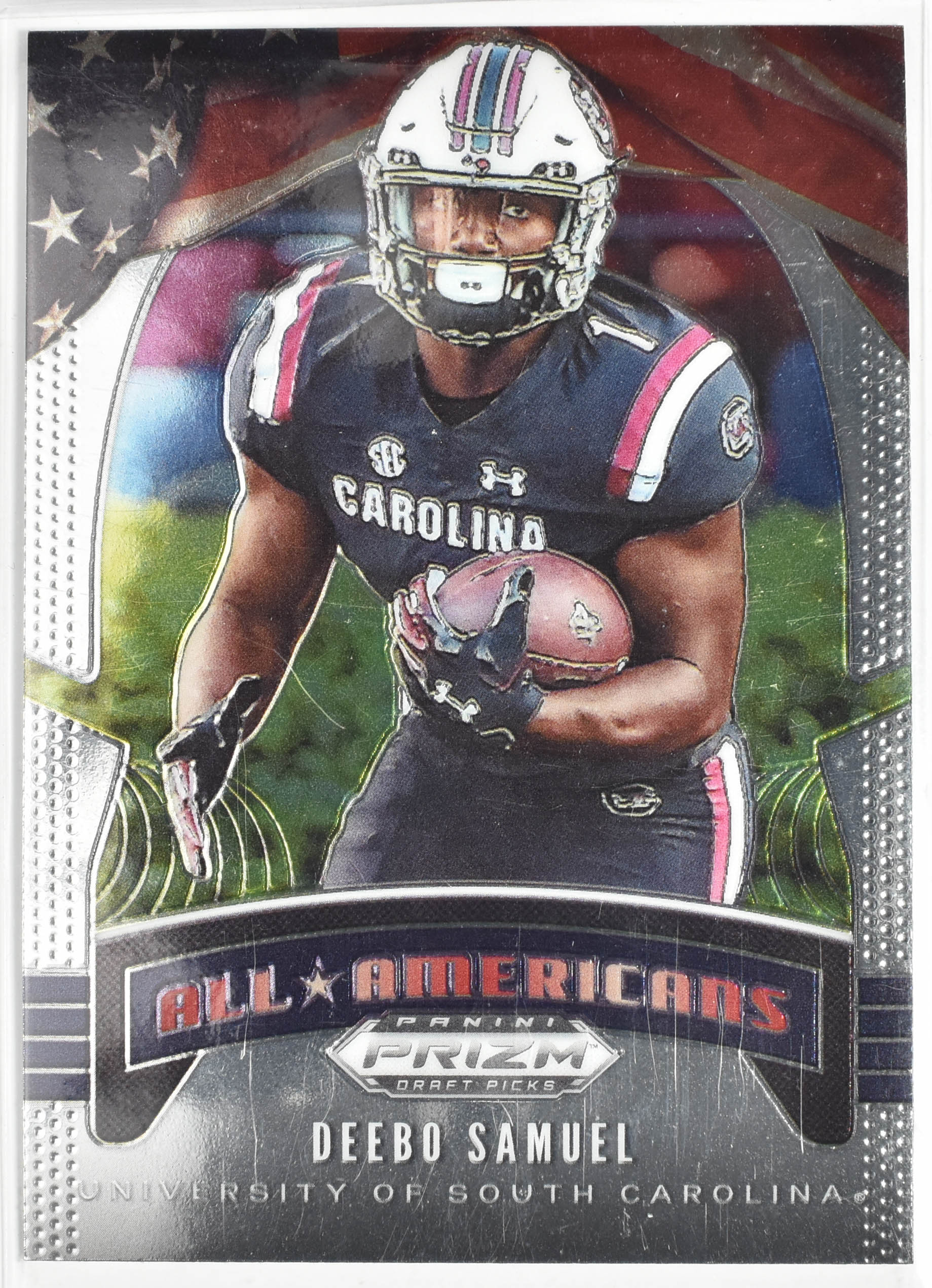 Deebo Samuel All American 75 Panini Prizm Draft Picks 2020