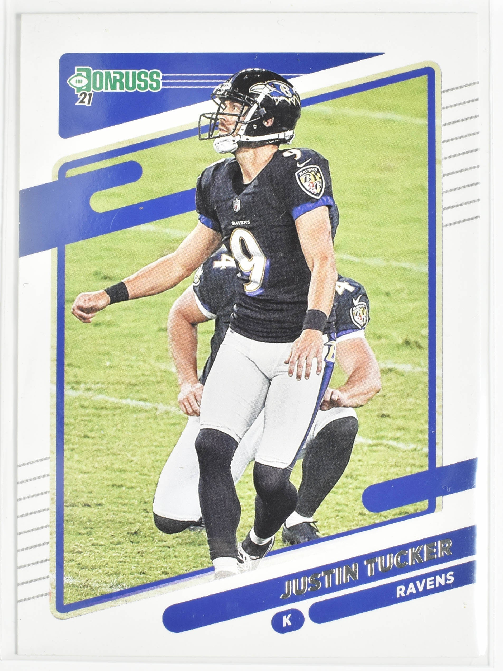 Justin Tucker Baltimore Ravens 240 2021 Donruss Football