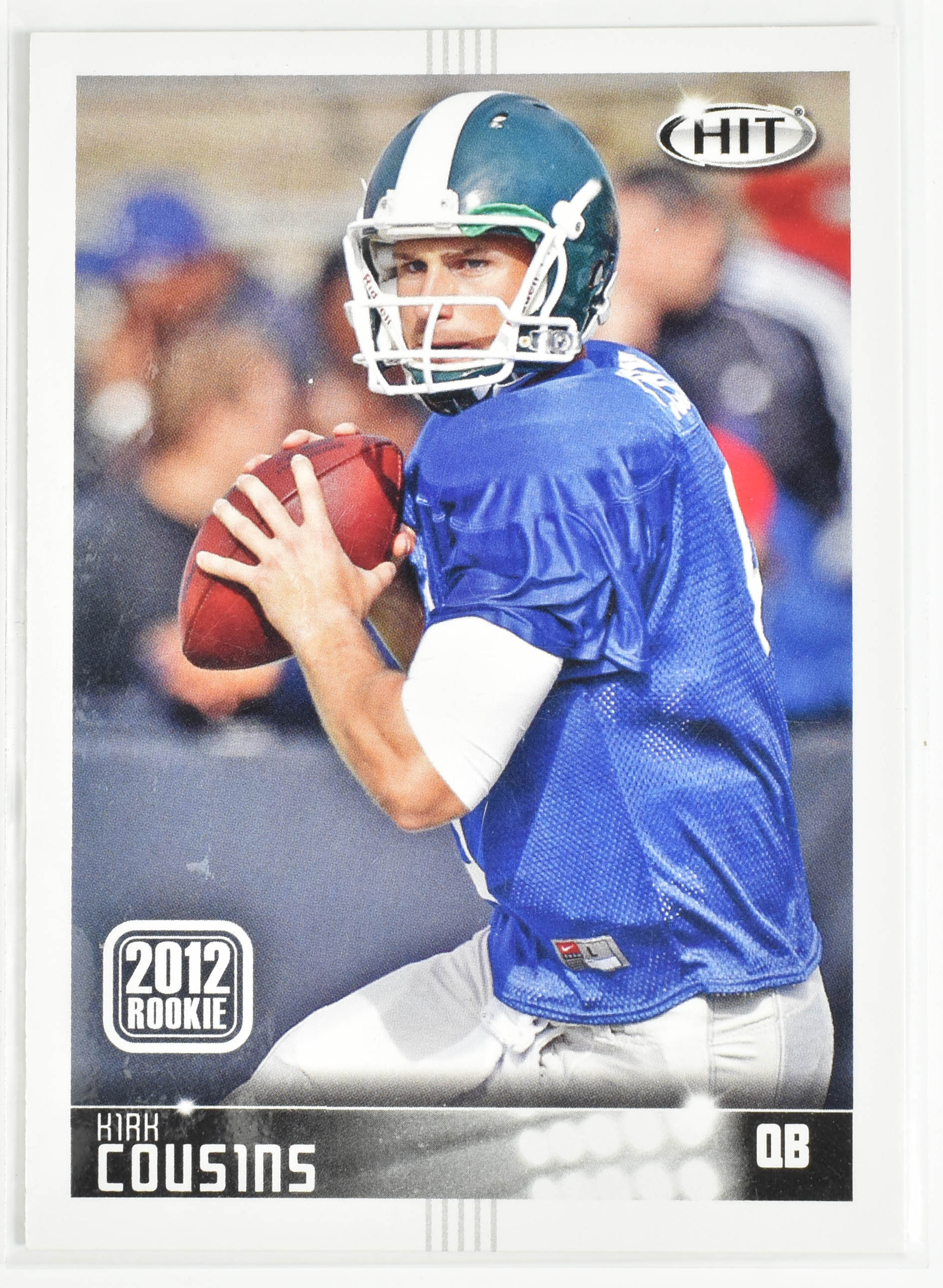 Kirk Cousins 137 Hit 2012 Rookie QB Sage Football Card