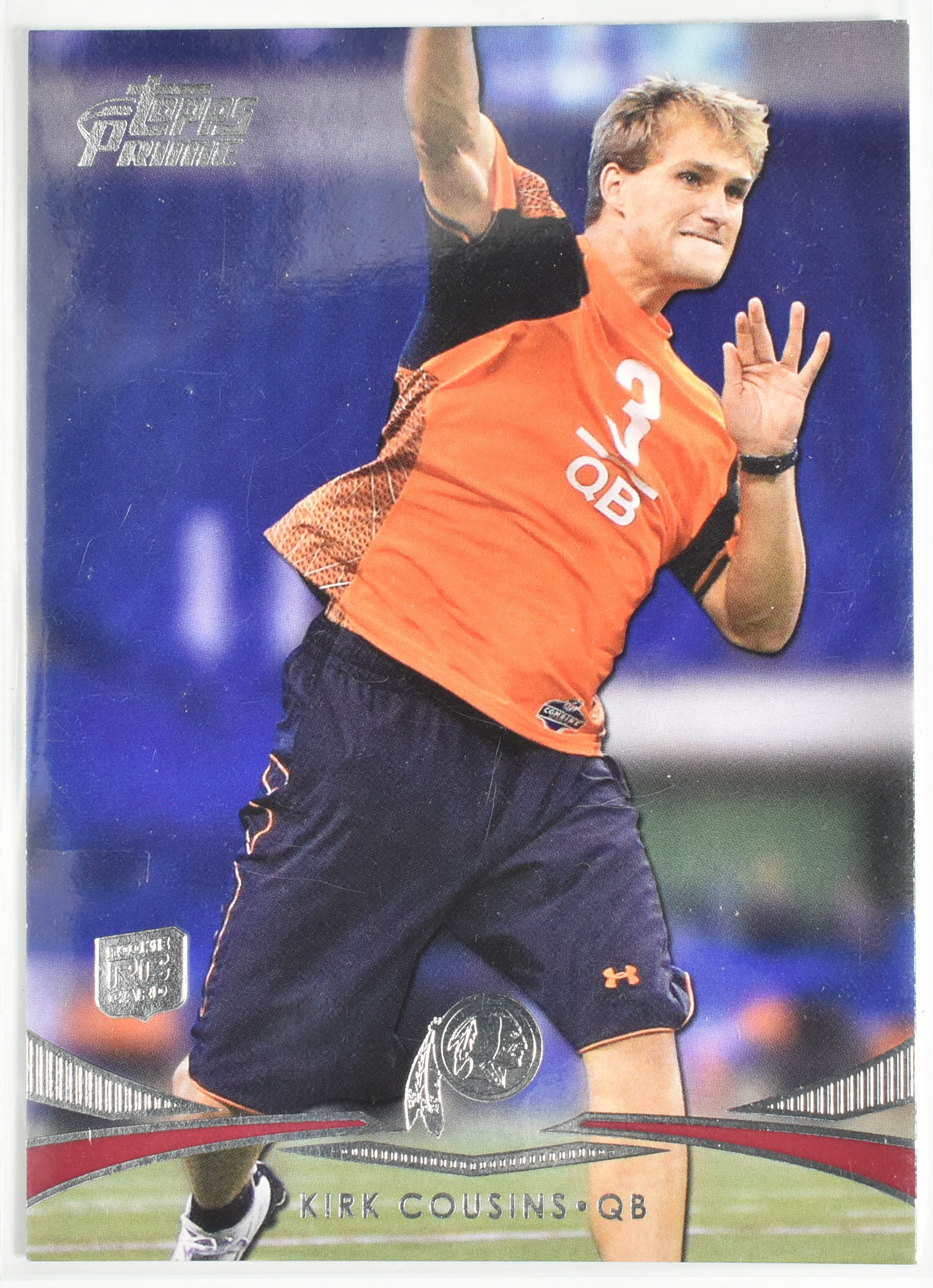 Kirk Cousins 81 2012 Football Card Topps Washington Football Team