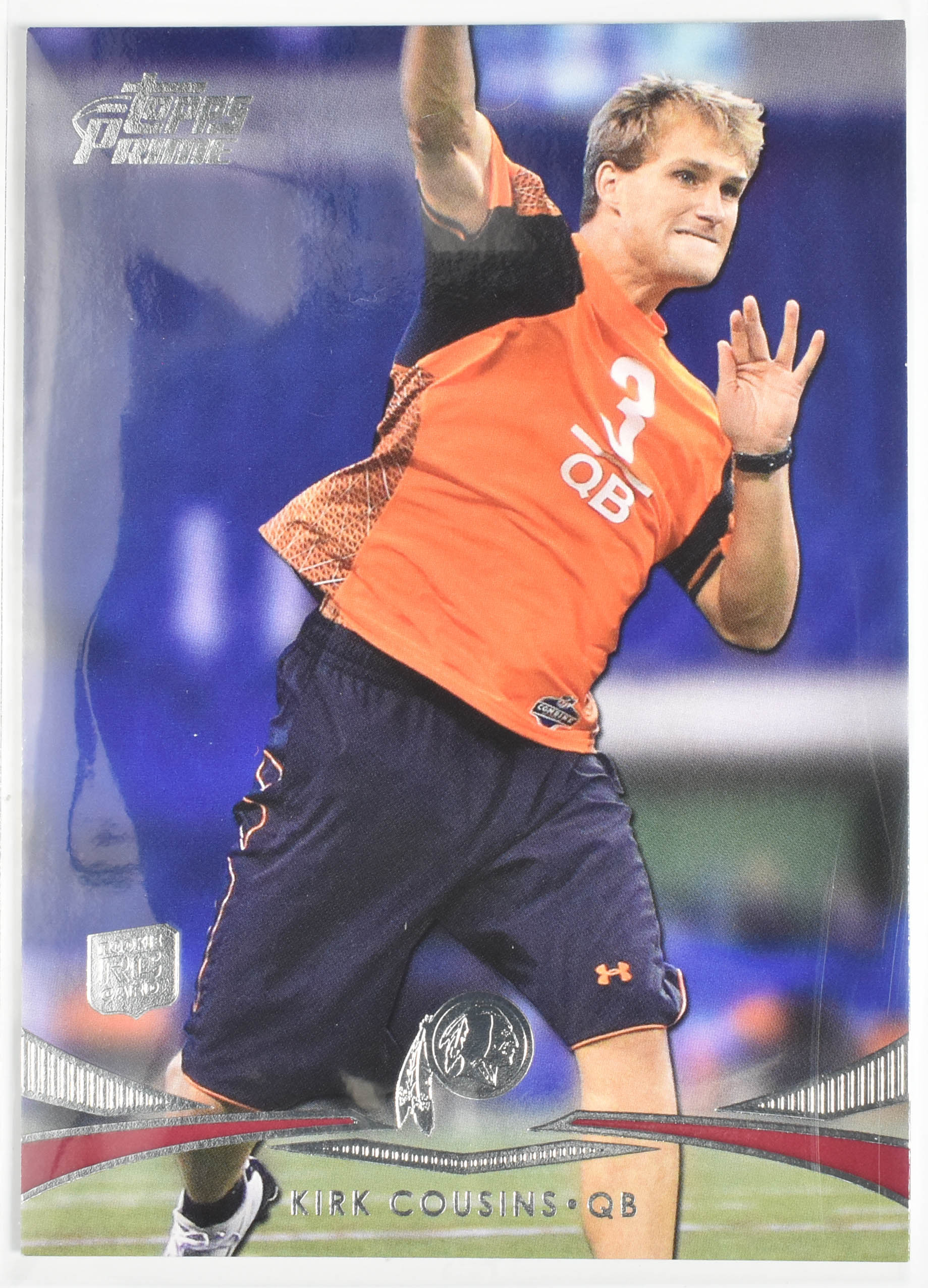 Kirk Cousins 81 2012 Topps Football Card Washington Football Team