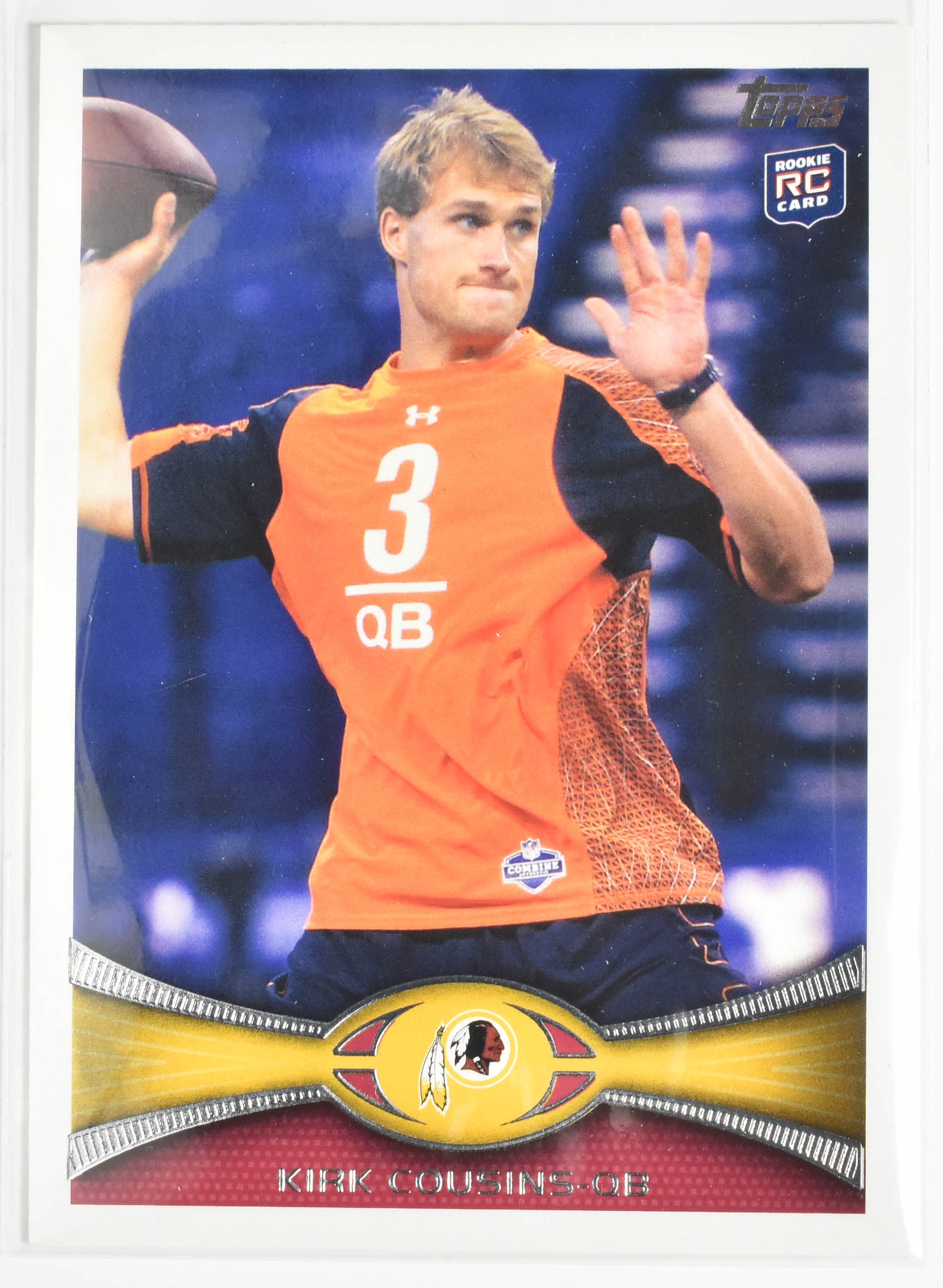 Kirk Cousins 326 Topps Football 2012 Washington Football Team Rookie