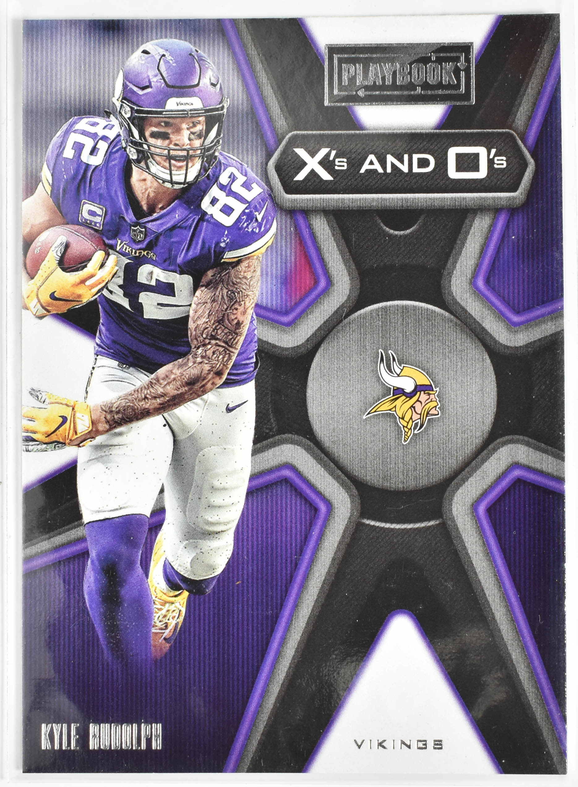 Kyle Rudolph 28 Minnesota Vikings 2019 Panini Football Playbook