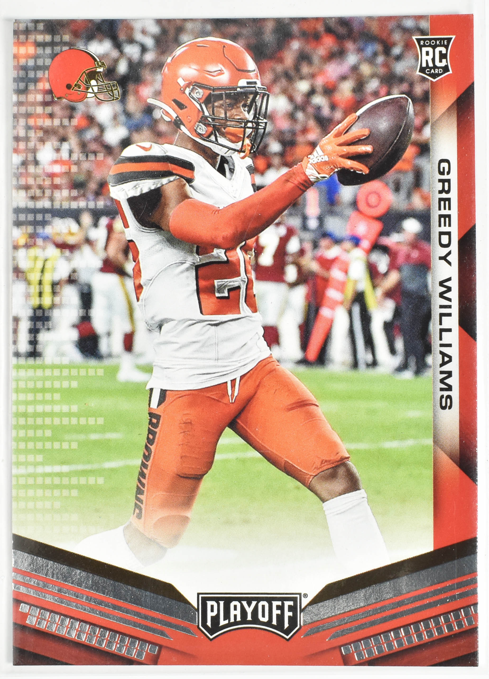 Greedy Williams 248 Panini Playoff Football Browns Rookie