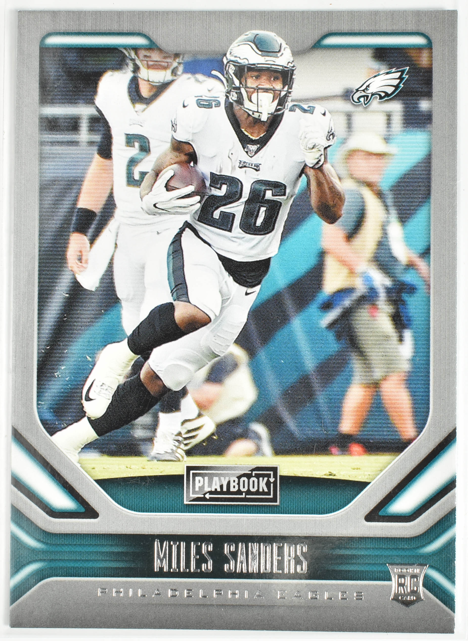 Miles Sanders 125 Eagles Rookies Panini Playbook Football 2019