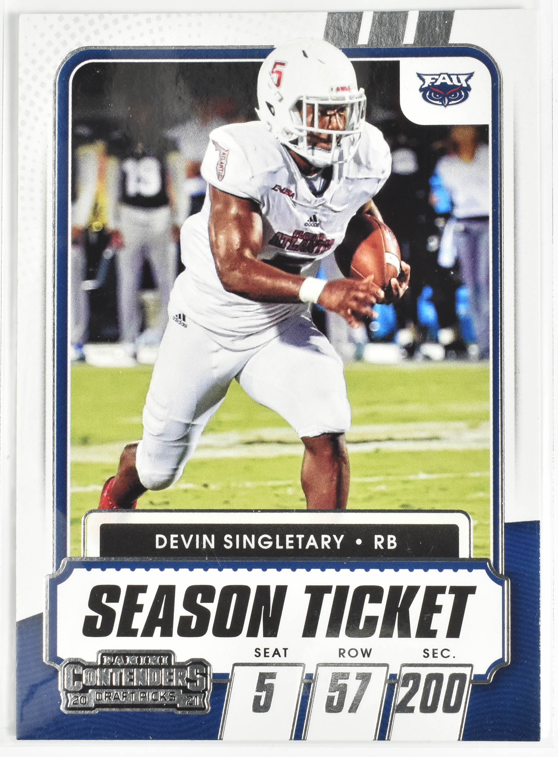 Devin Singletary 68 Panini Contenders 2021 Season Ticket