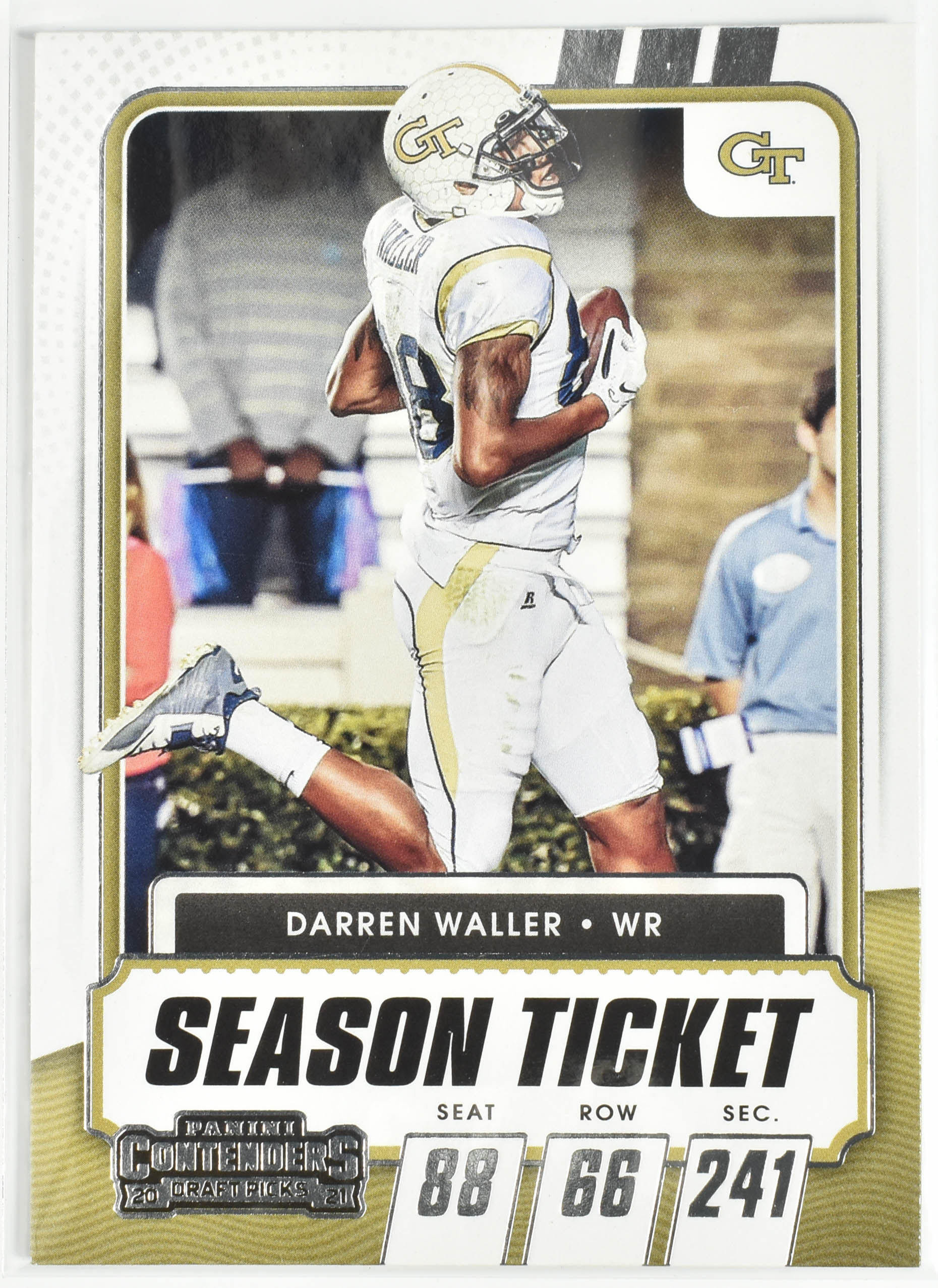 Darren Waller No.42 Panini Contenders 2021 Draft Picks Season Ticket