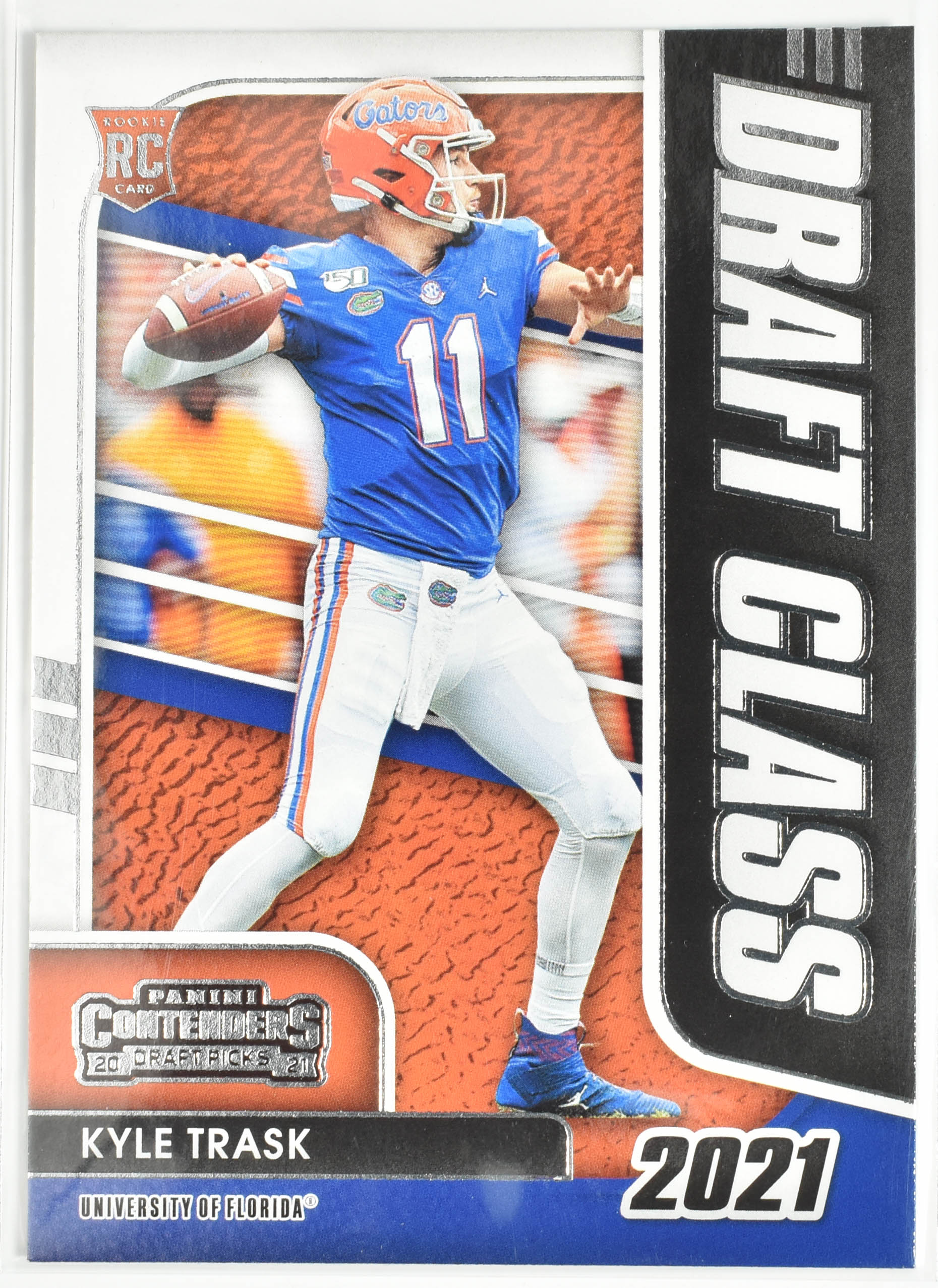 Kyle Trask No.17 Florida Gators Panini Contenders 2021 Draft Picks Rookie