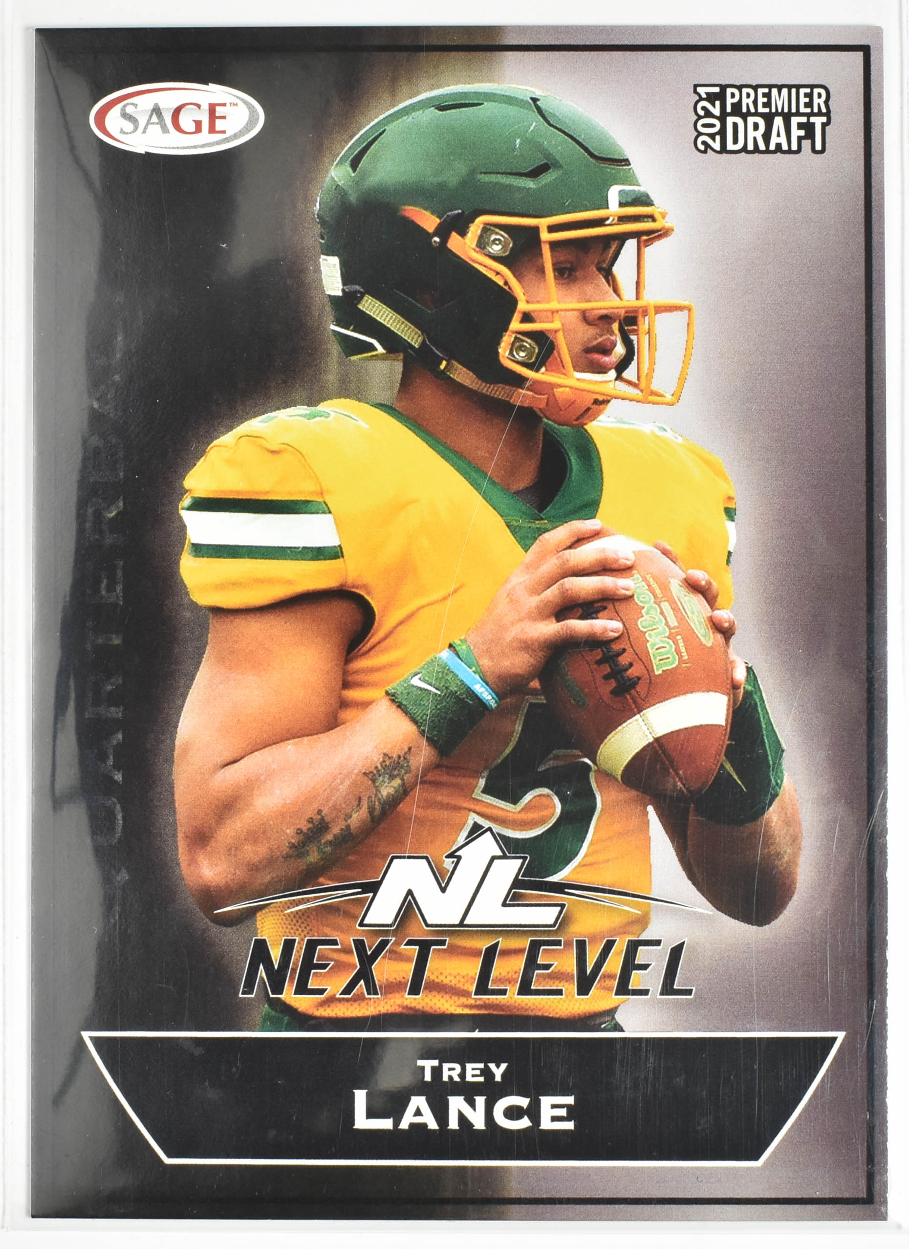 Trey Lance 48 Next Level Sage 2021 Premier Draft