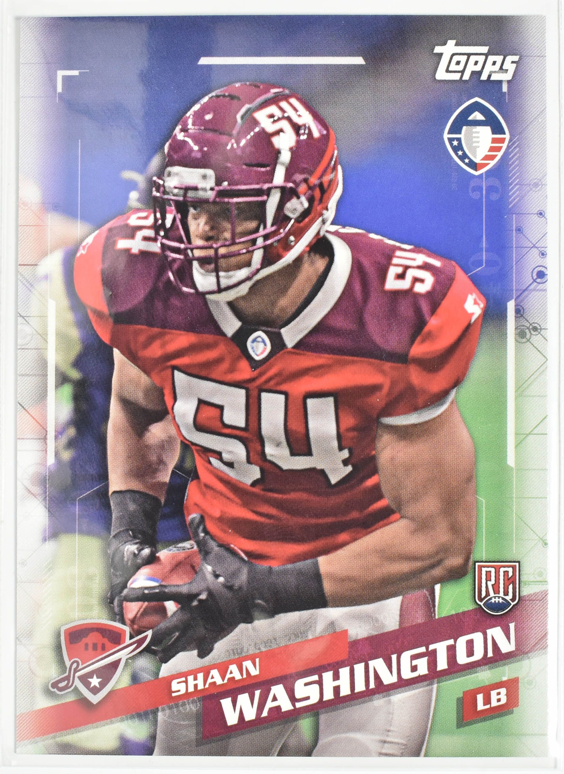 Shawn Washington 165 2019 Topps Rookie