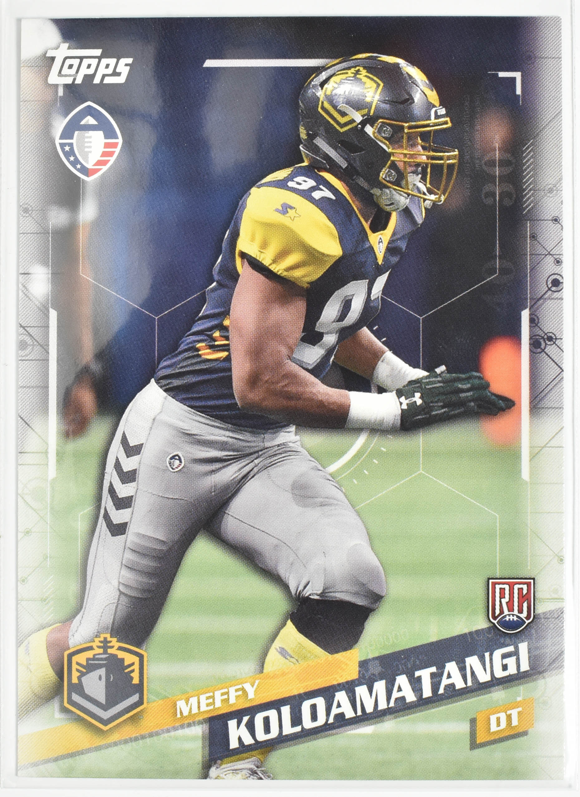 Meffy Koloamatangi 91 Topps 2019 Rookie
